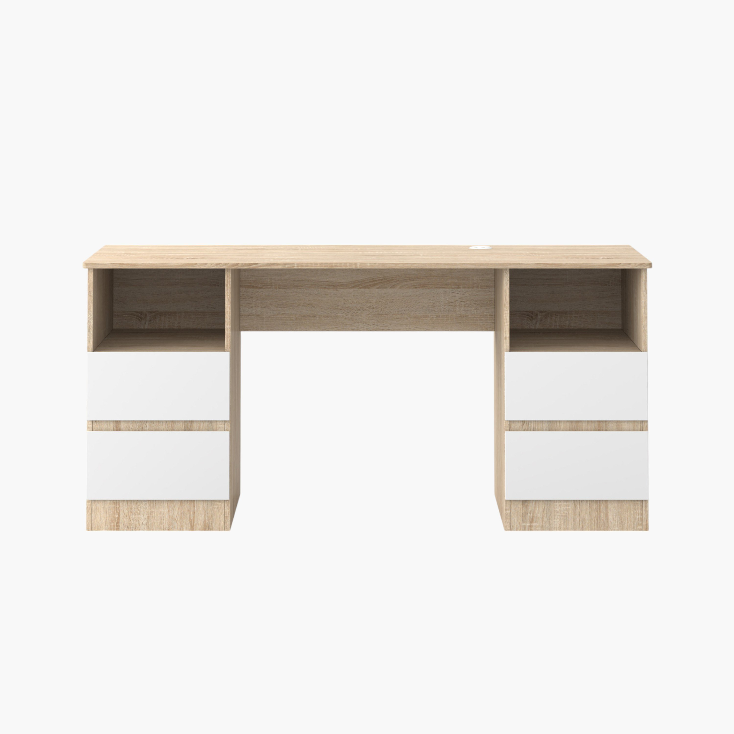 Alford Patara 4-Drawer Large Study Desk-hbxfurniture-office-desks-image-3