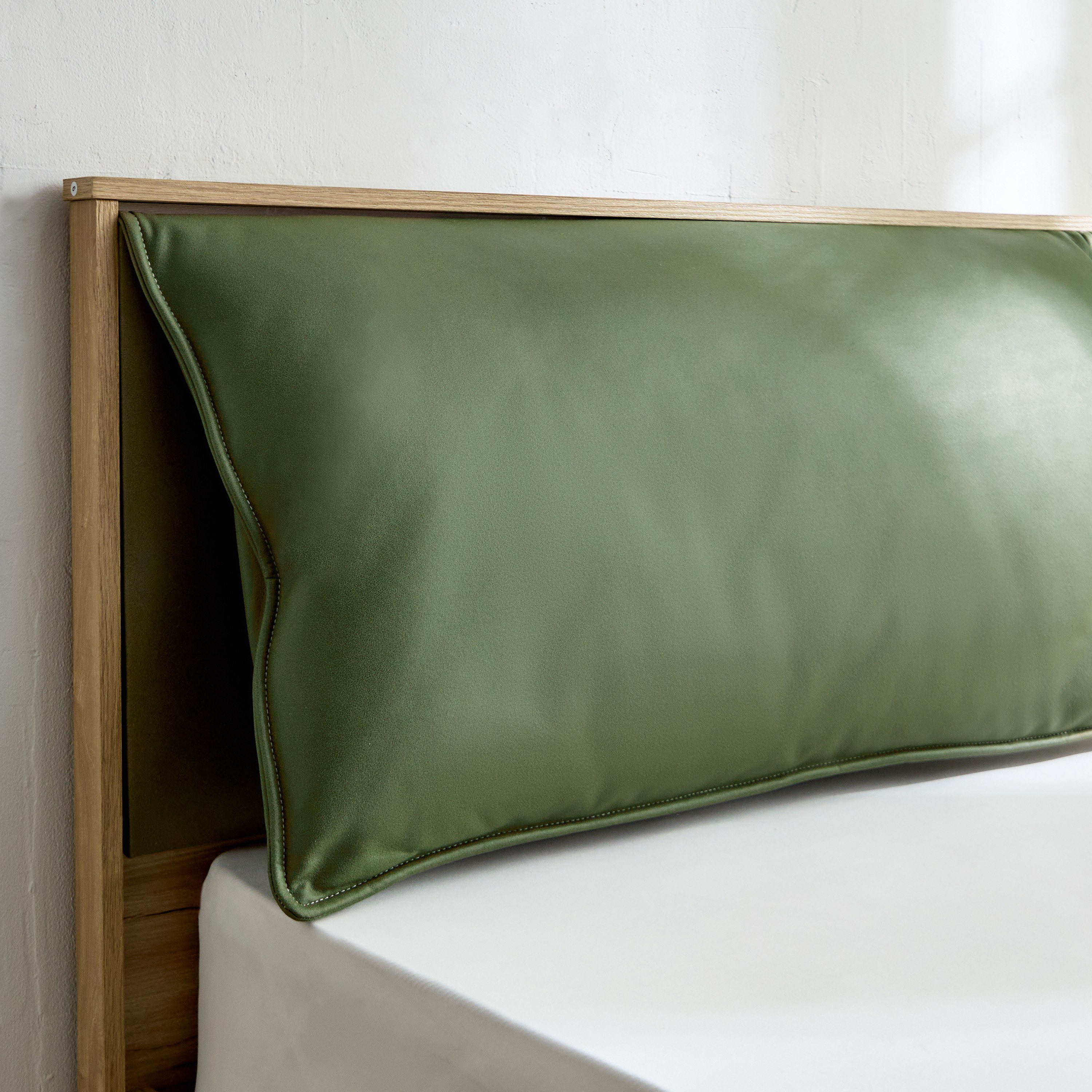 Movo Fern Single Bed with Upholstered Headboard -  90x200 cm-hbxkidsandyouth-bedsandbedsets-beds-single-image-3