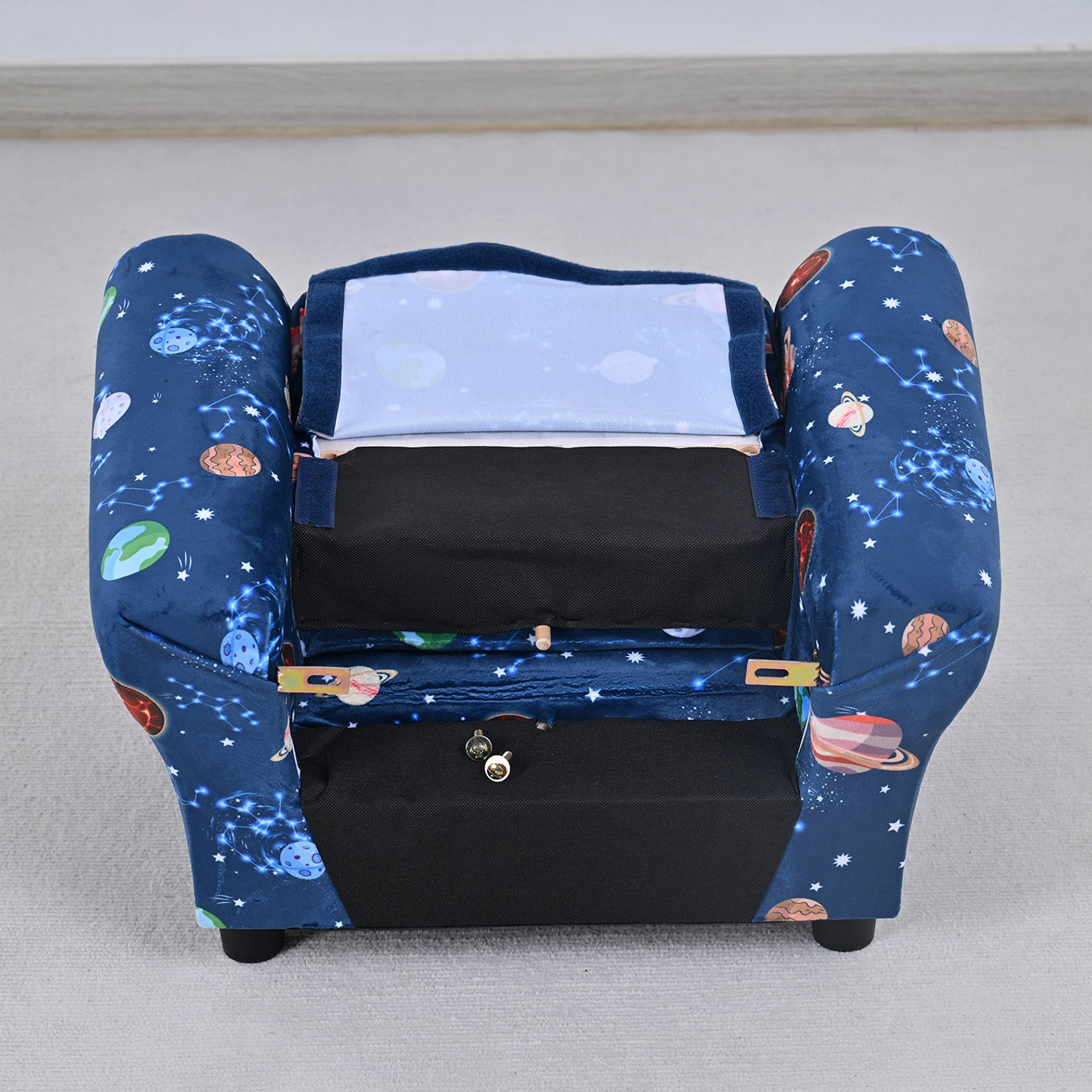 Leo Cosmic Kids Armchair with Stool-hbxfurniture-kidsroom-studychairs-image-4