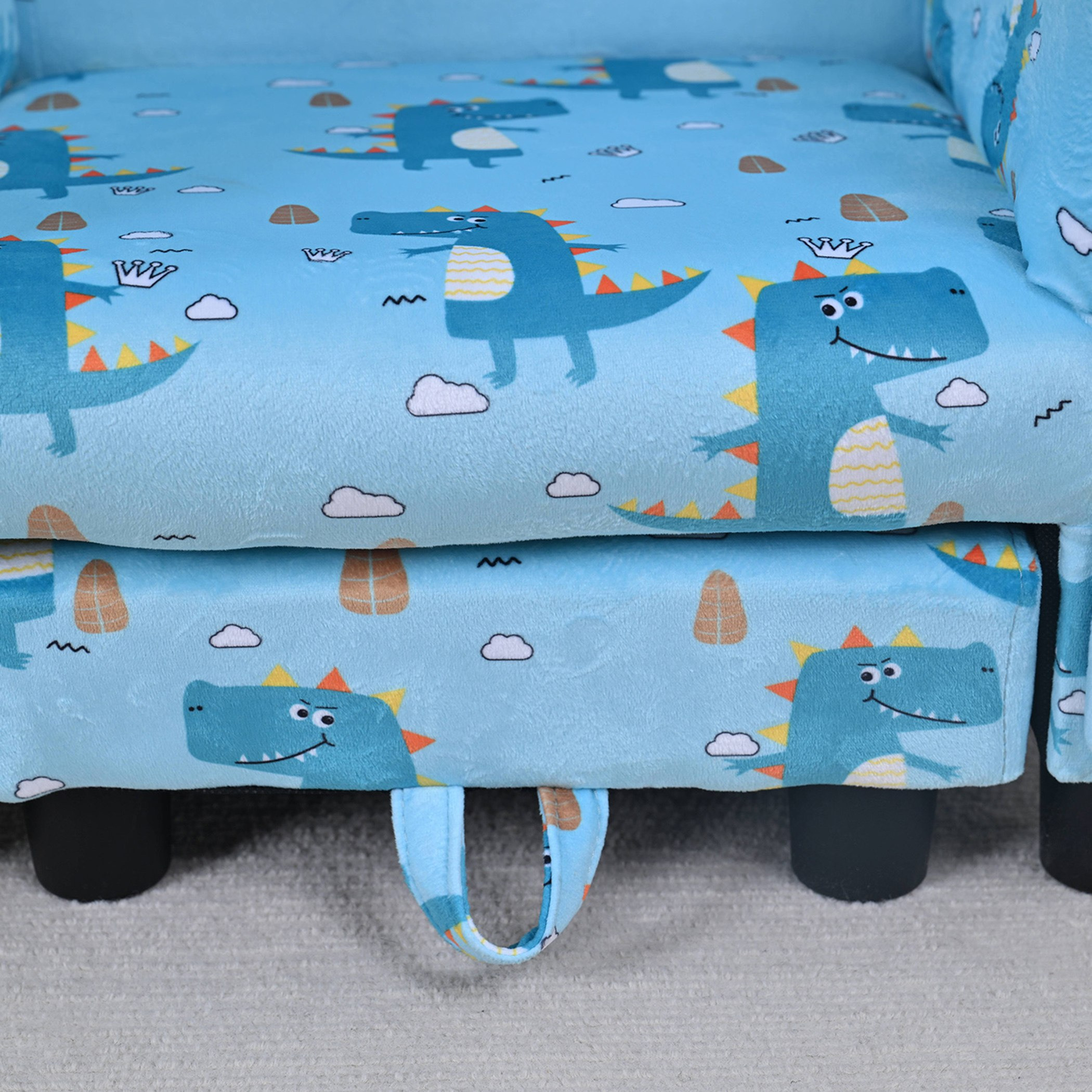 Leo Croc Kids Armchair with Stool-hbxfurniture-kidsroom-studychairs-image-10