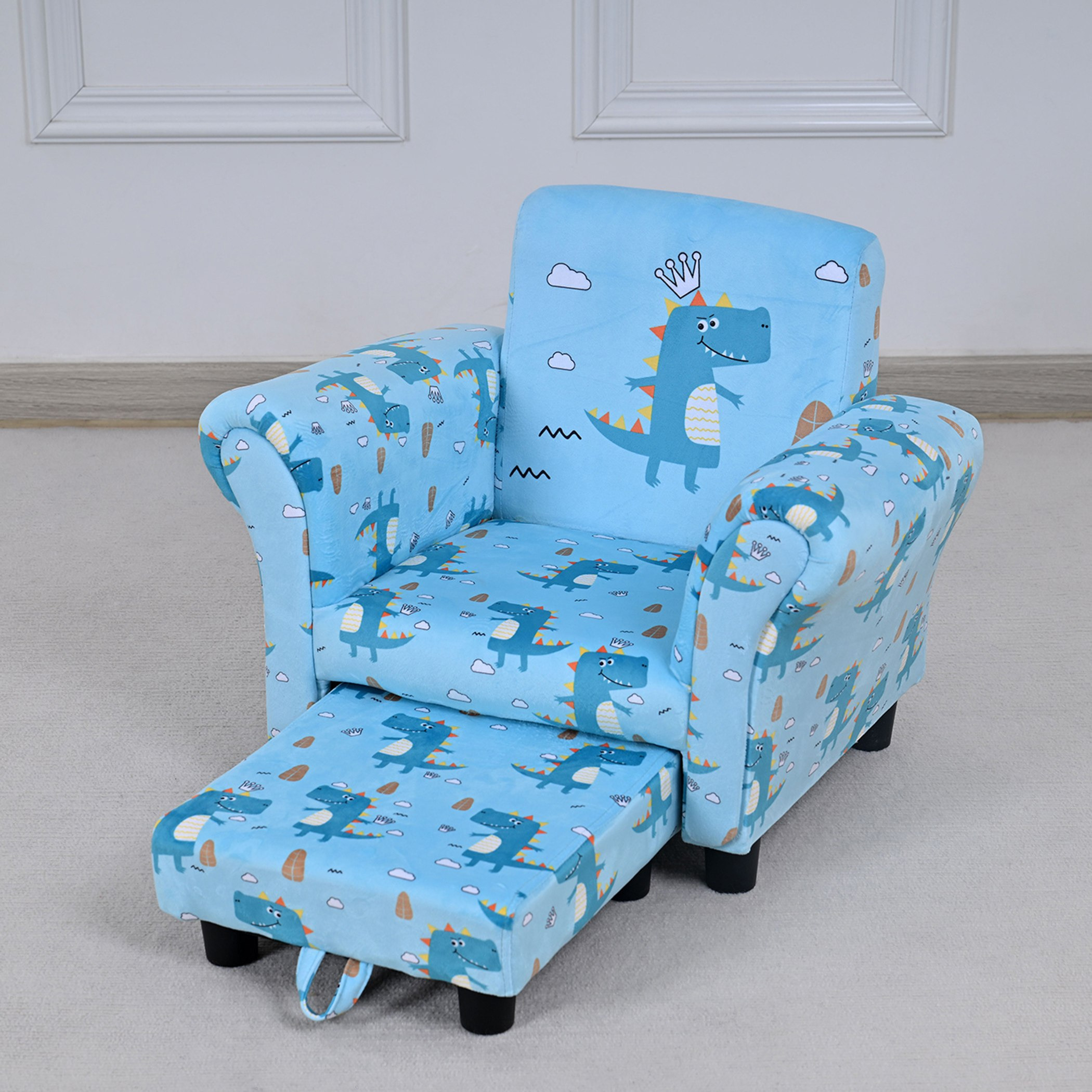 Leo Croc Kids Armchair with Stool-hbxfurniture-kidsroom-studychairs-image-12