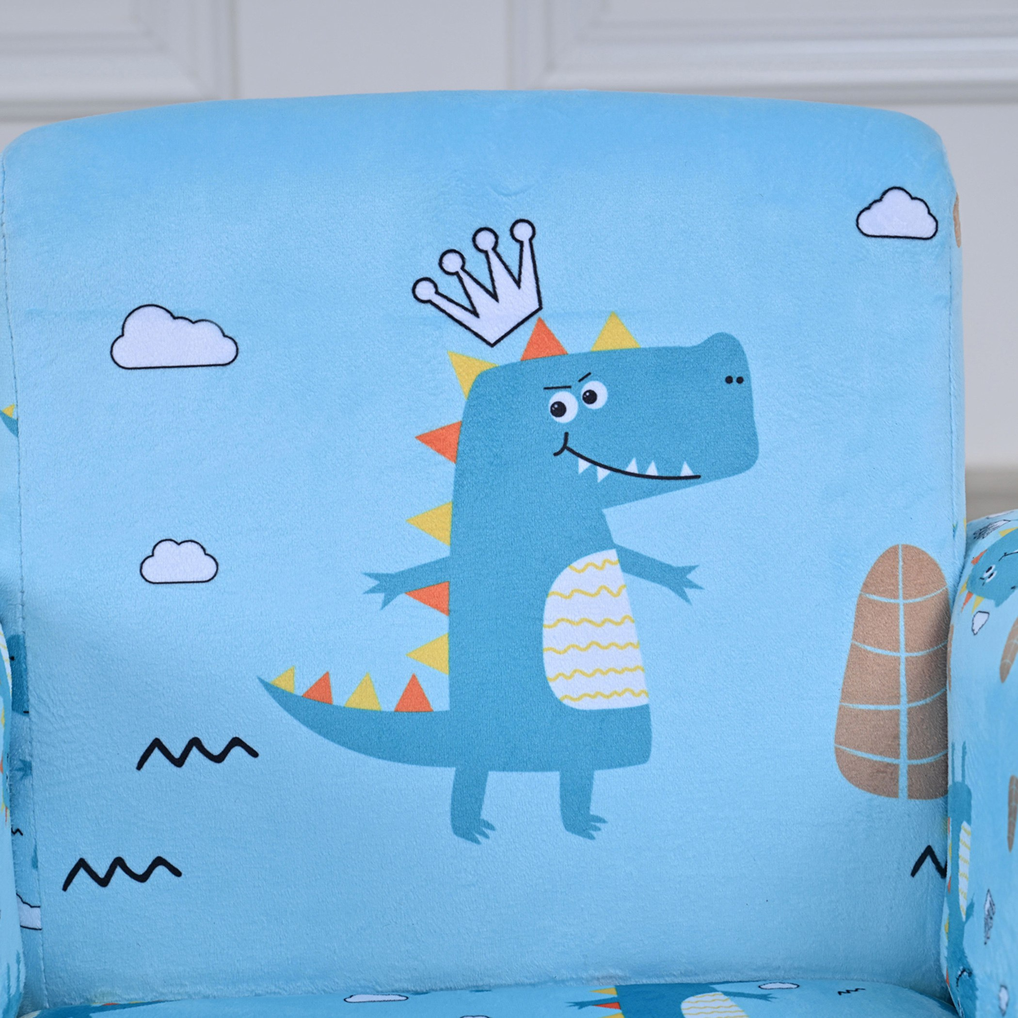 Leo Croc Kids Armchair with Stool-hbxfurniture-kidsroom-studychairs-image-5