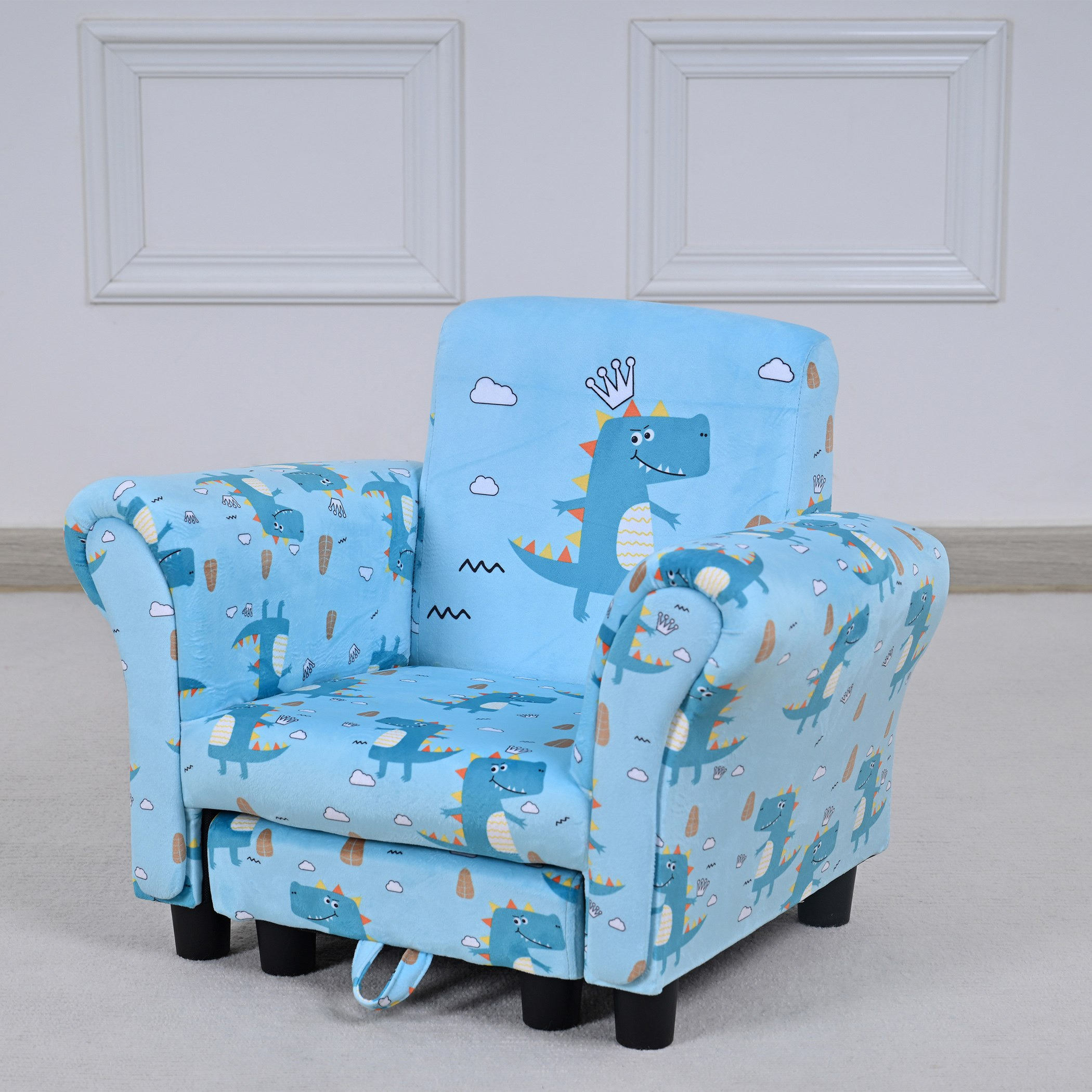 Leo Croc Kids Armchair with Stool-hbxfurniture-kidsroom-studychairs-image-8