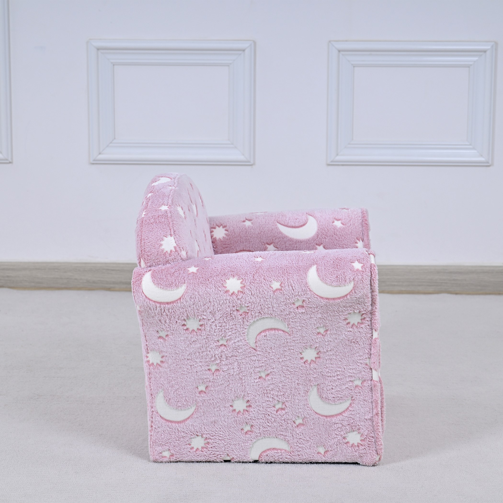 Aurora Toddler Comfy Armchair with Glow-in-Dark Fabric-hbxfurniture-kidsroom-studychairs-image-7