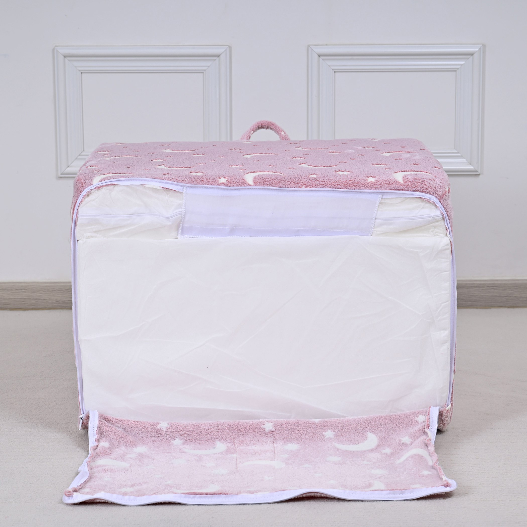 Aurora Kids Comfy Armchair with Glow in Dark Fabric and Carrying Handle-hbxfurniture-kidsroom-studychairs-image-7