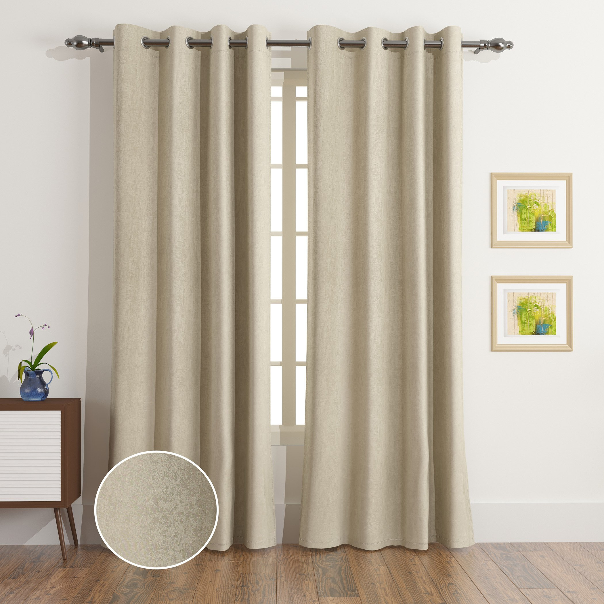 طقم ستائر معتّمة من قطعتين من آميليا - 140x240 سم-hbxhomeware-hbxlivingroom-image-1