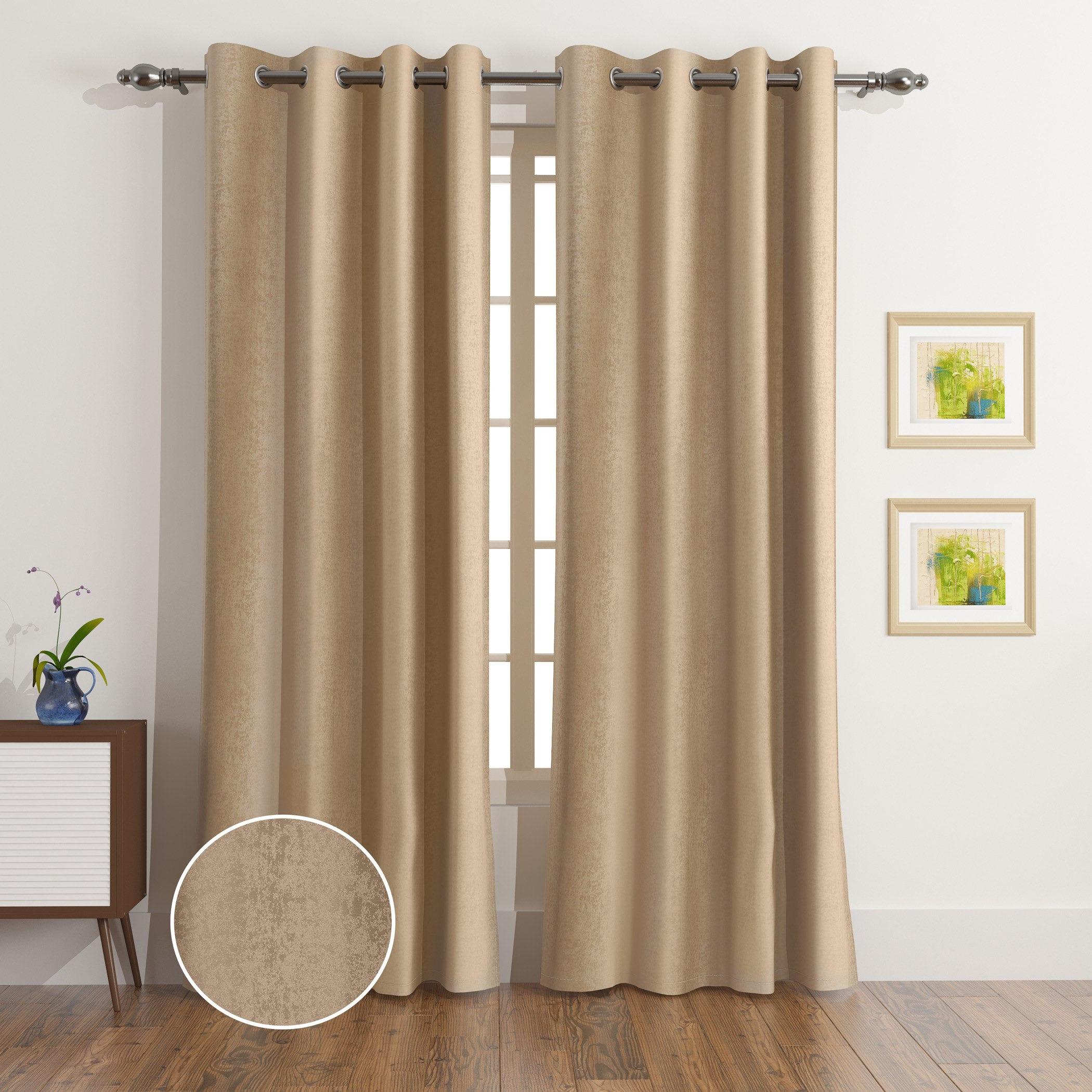 Amelia 2-Piece Extra Long Blackout Curtain Set - 140x300 cm-hbxhomeware-hbxlivingroom-image-1