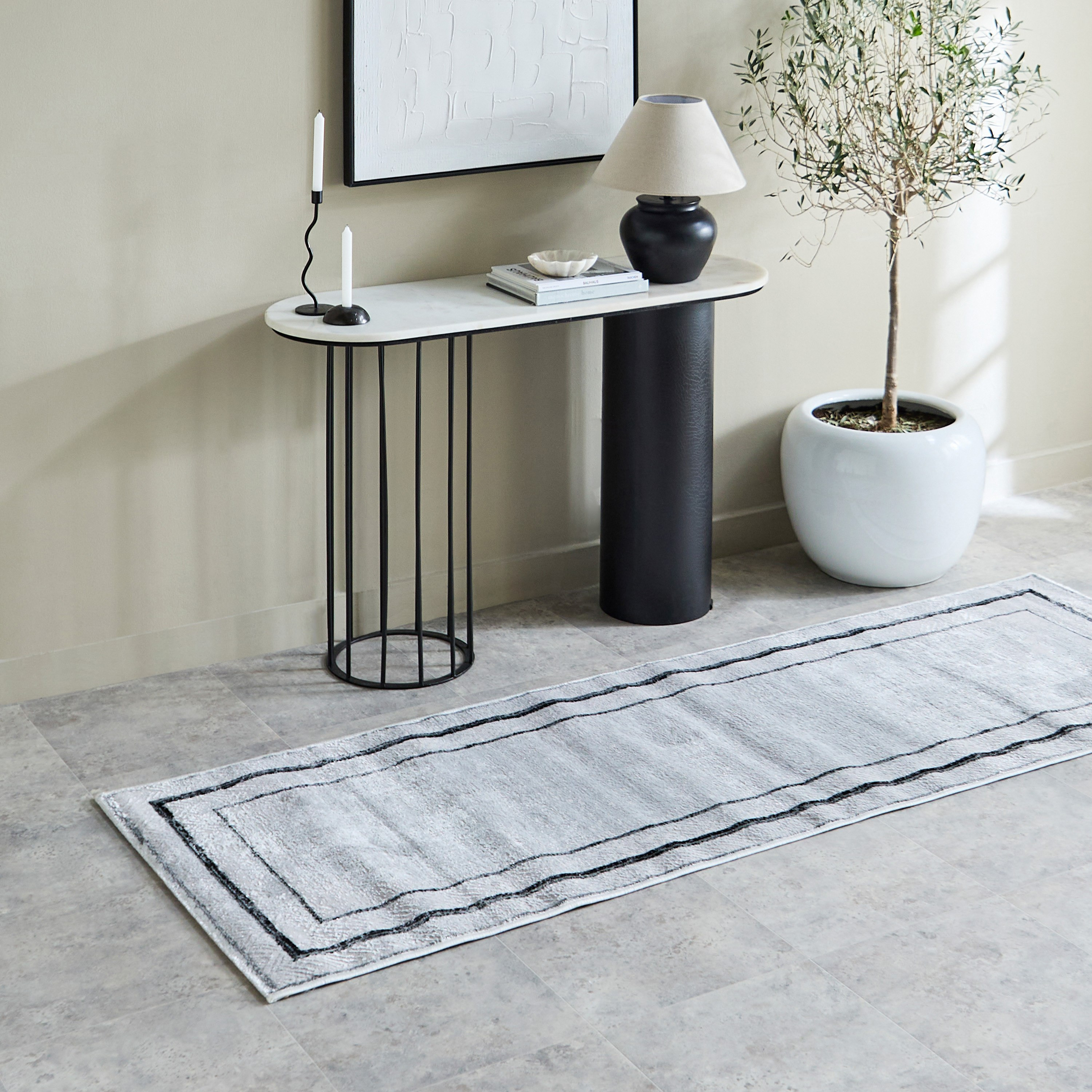 سجادة بولي بروبلين مضادة للانزلاق بارون من دولتشي - 80x230 سم-hbxdecorandfurnishings-floorcoverings-rugs-image-1