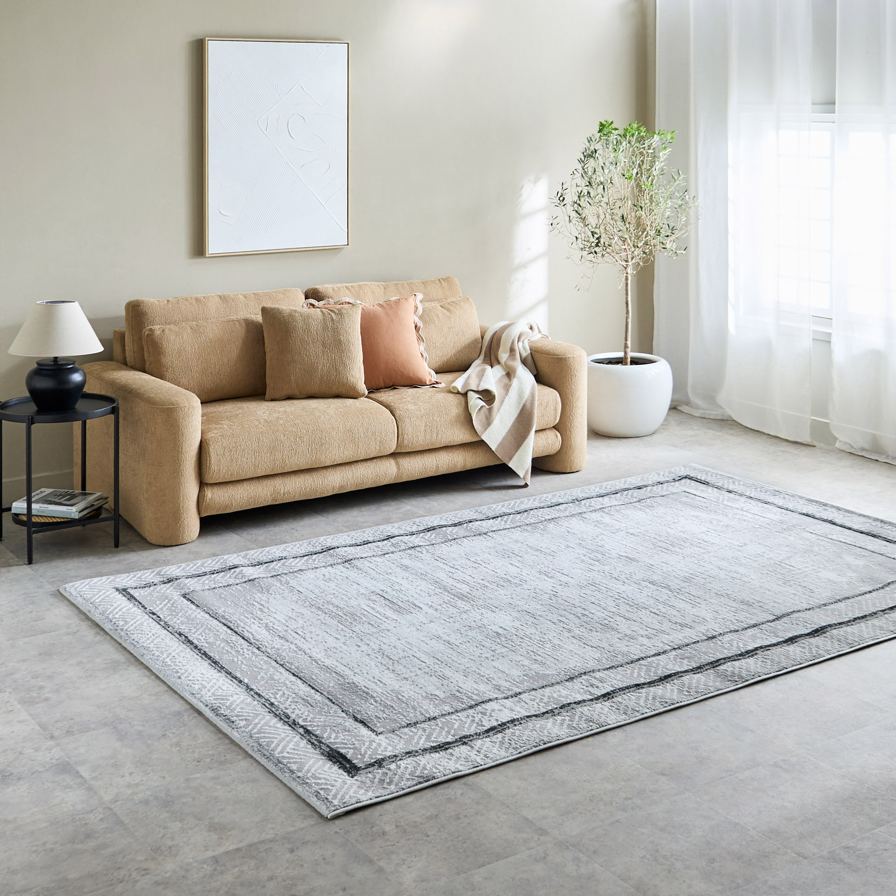 سجادة بولي بروبلين مضادة للانزلاق بارون من دولتشي - 200x300 سم-hbxdecorandfurnishings-floorcoverings-rugs-image-1