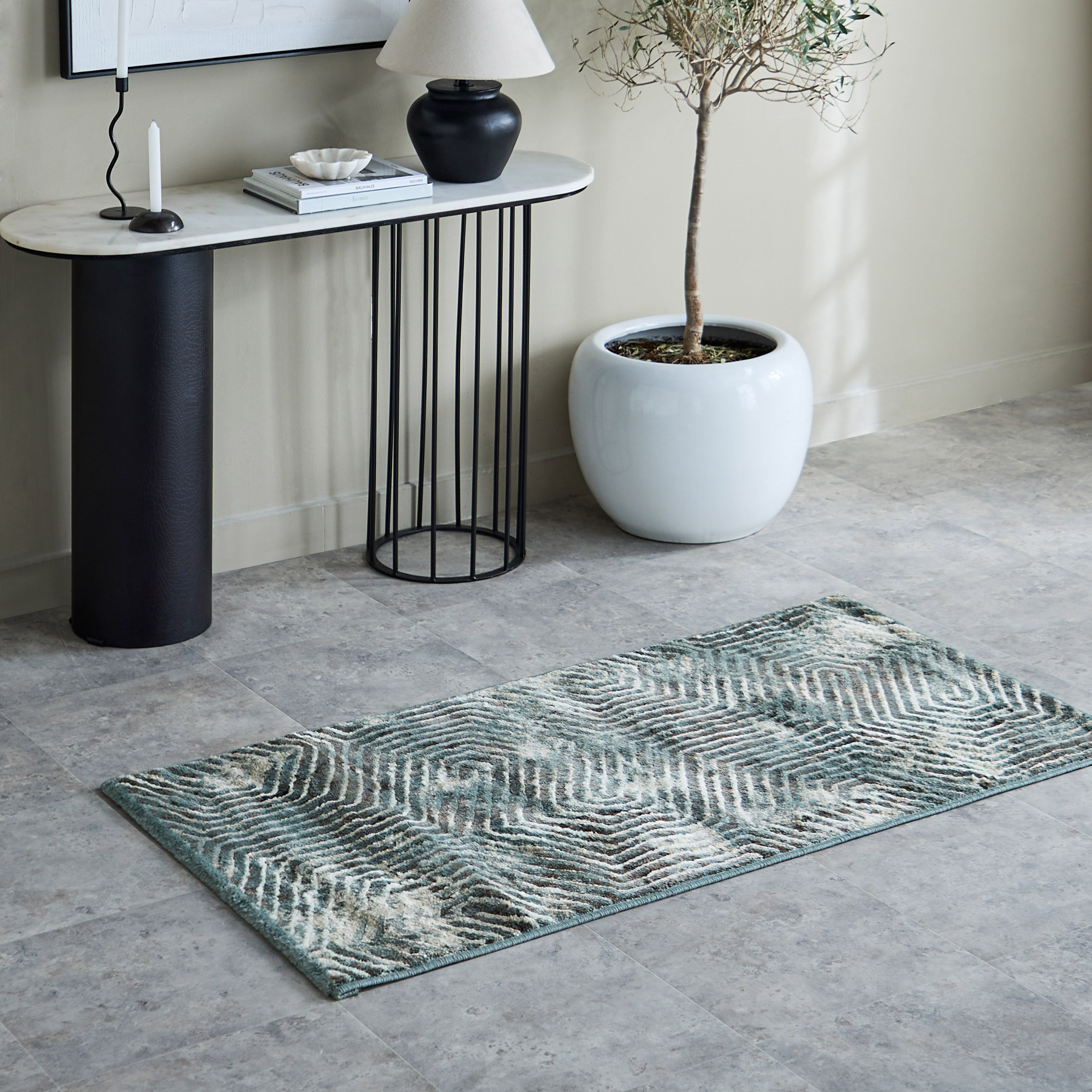 سجادة بولي بروبلين مضادة للانزلاق بالي من دولتشي - 80×150 سم-hbxbedroom-floorcoverings-rugs-image-1