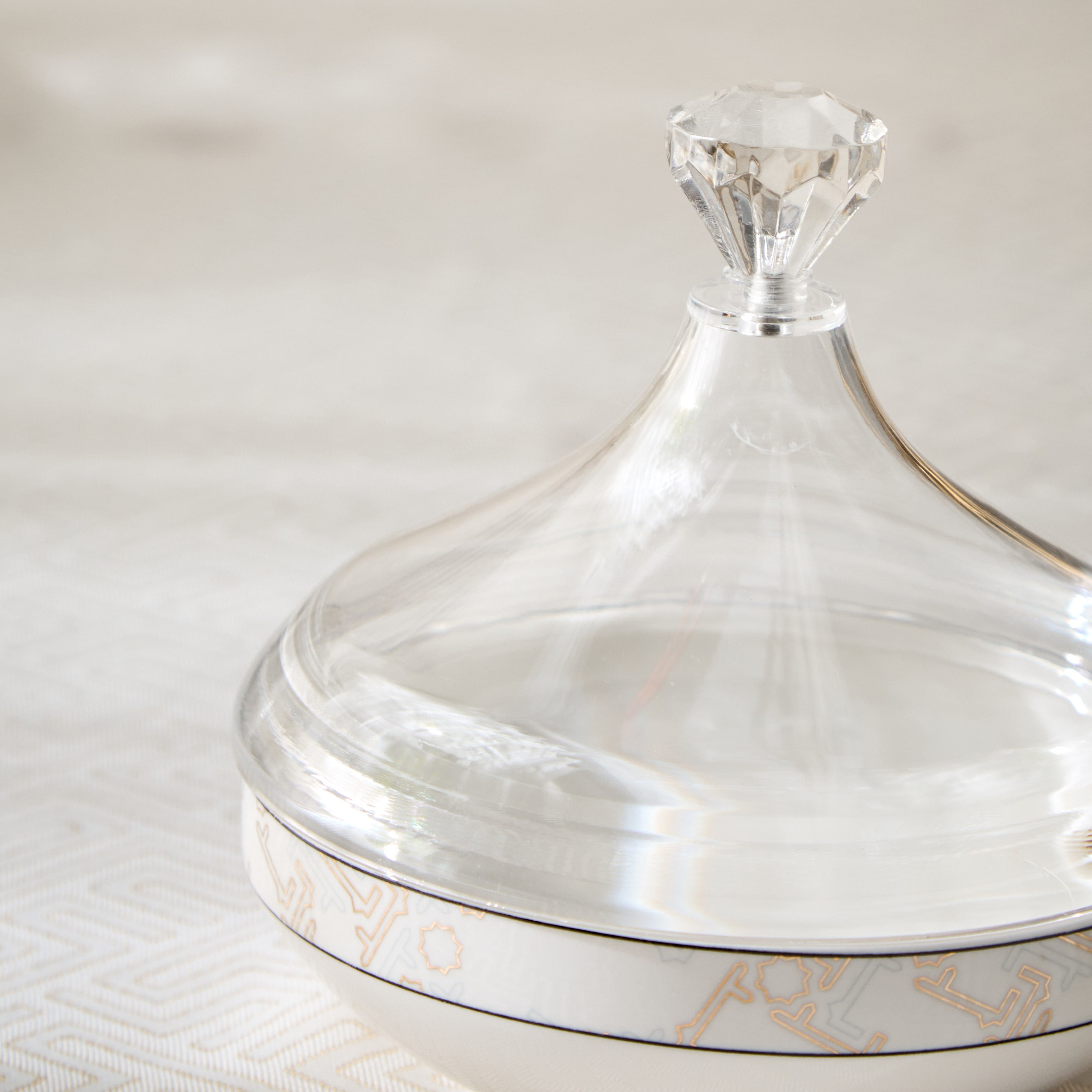 Skyline Mirage Round Bowl with Lid - 14 cm-hbxdecorandfurnishings-tabletop-crockery-image-3