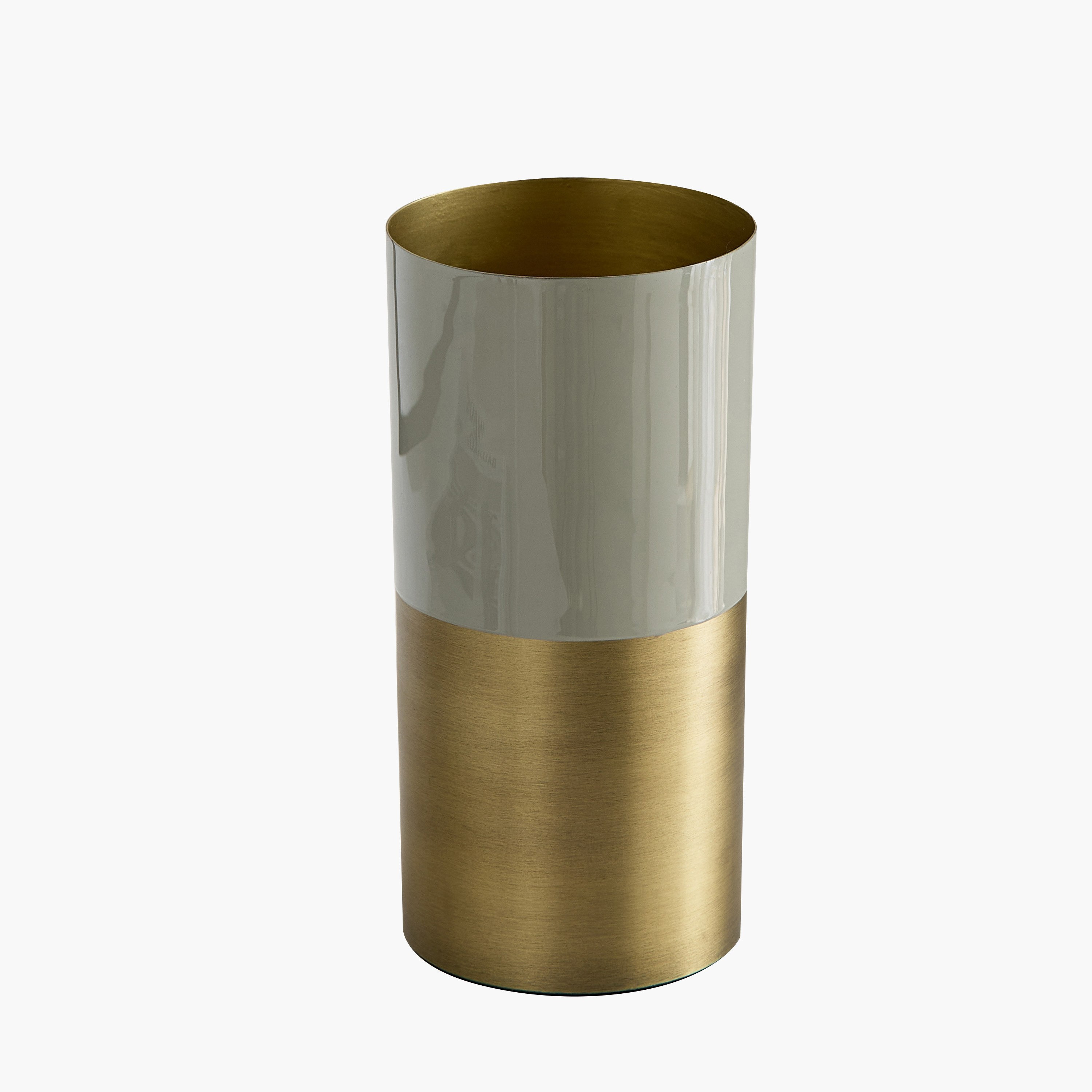 مزهرية معدن رفيعة من سوري - 10x10x20.5 سم-hbxbedroom-decorandaccessories-vases-image-5