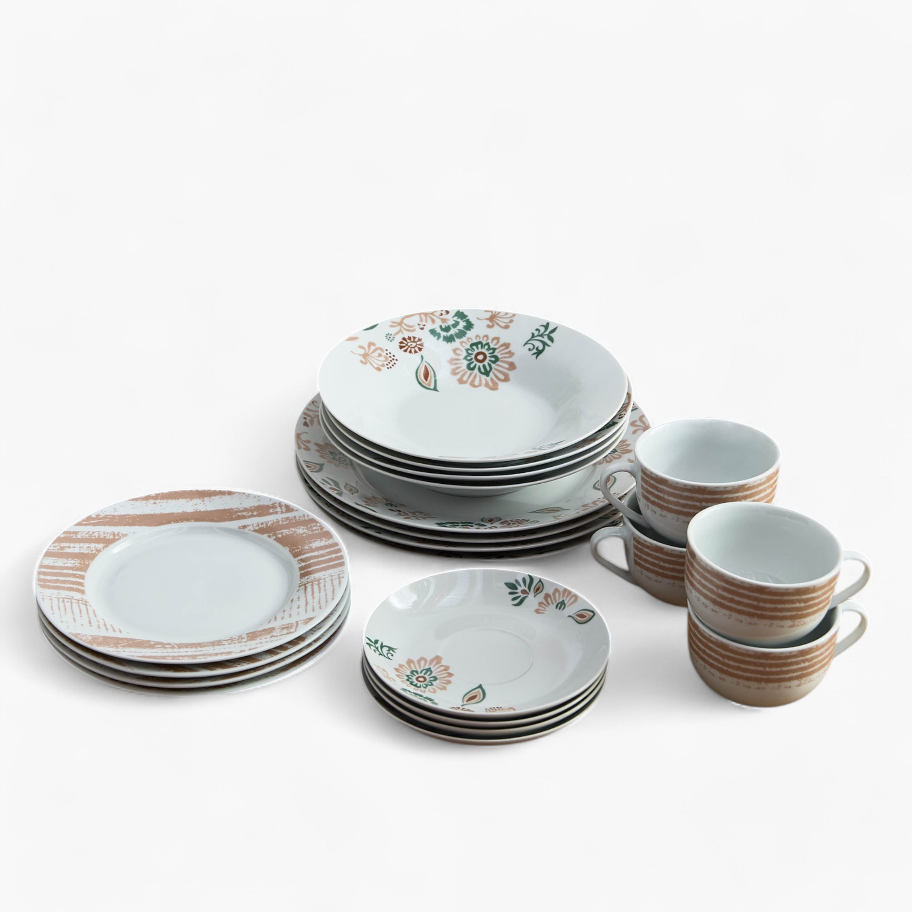 Atlanta 20-Piece Porcelain Fiesta Flair Dinner Set - Serves 4-hbxhomeware-hbxkitchen-image-5