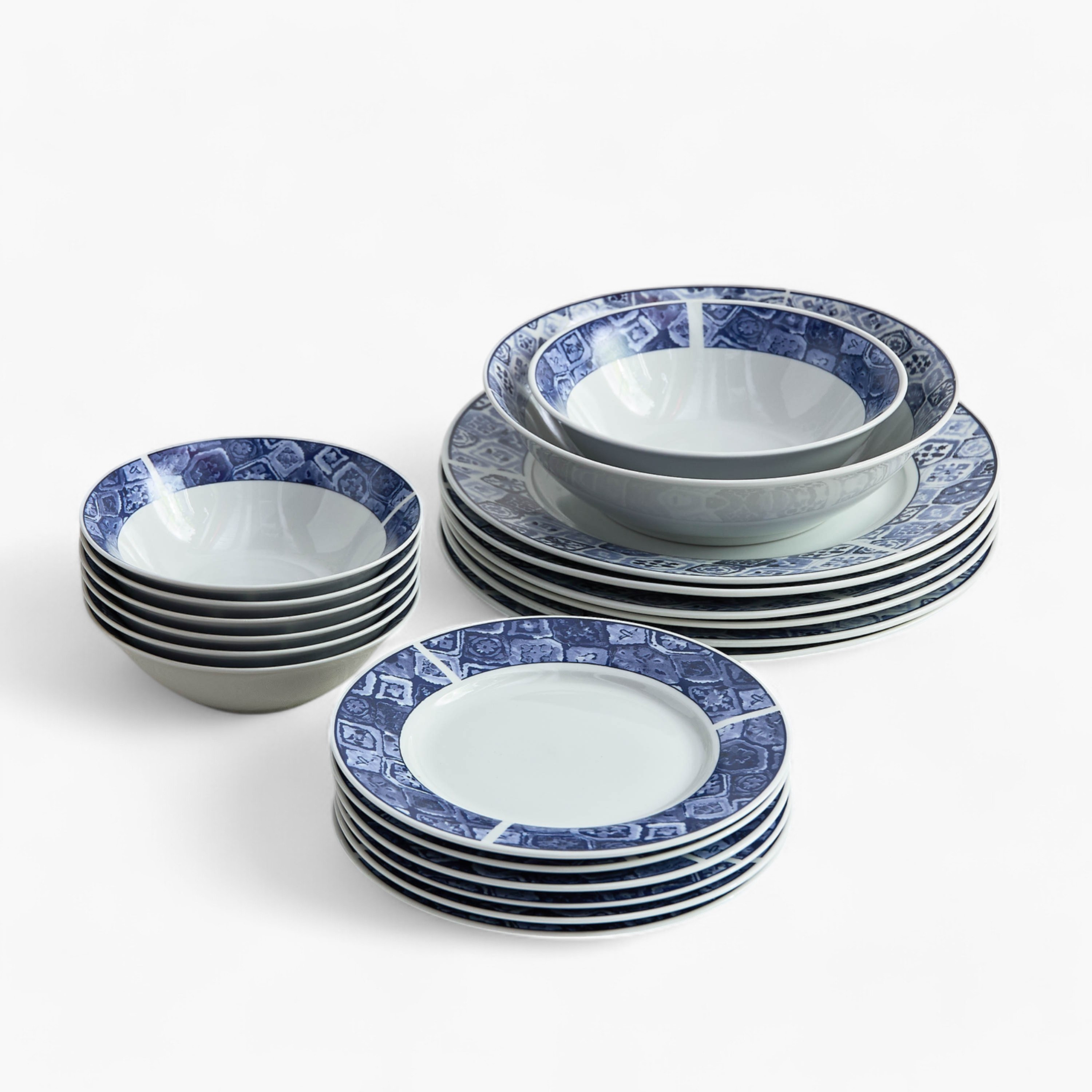 طقم عشاء 20 قطعة مغربي موزاييك من بريستول - يخدم 6 أفراد-hbxhomeware-hbxkitchen-image-5