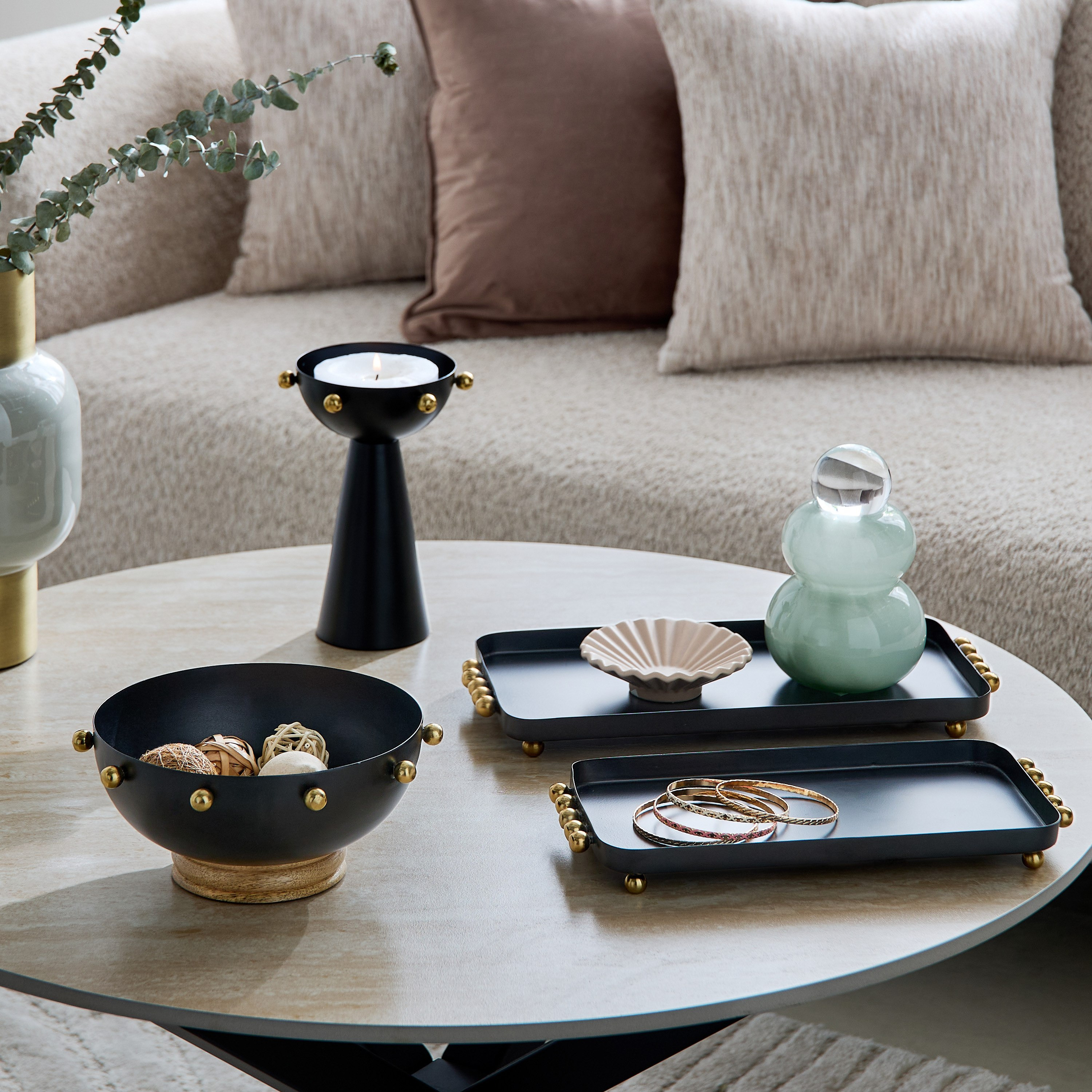 حامل شموع معدن مع خرز من سيرتوزا-hbxlivingroom-decorandaccessories-candleholders-image-4