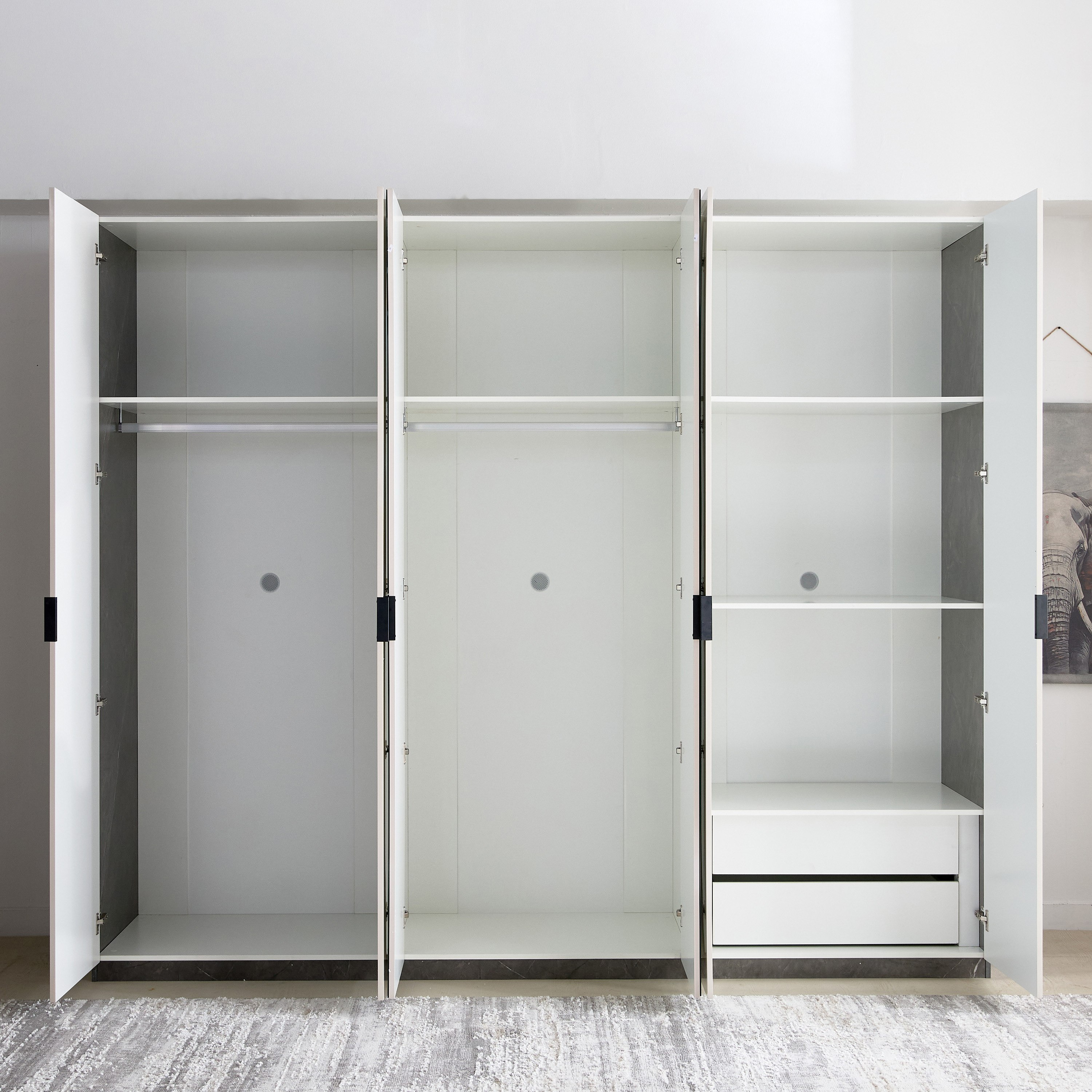 GRAPE Wardrobe系列 Sorbus-Tall-Closet-Organizer-