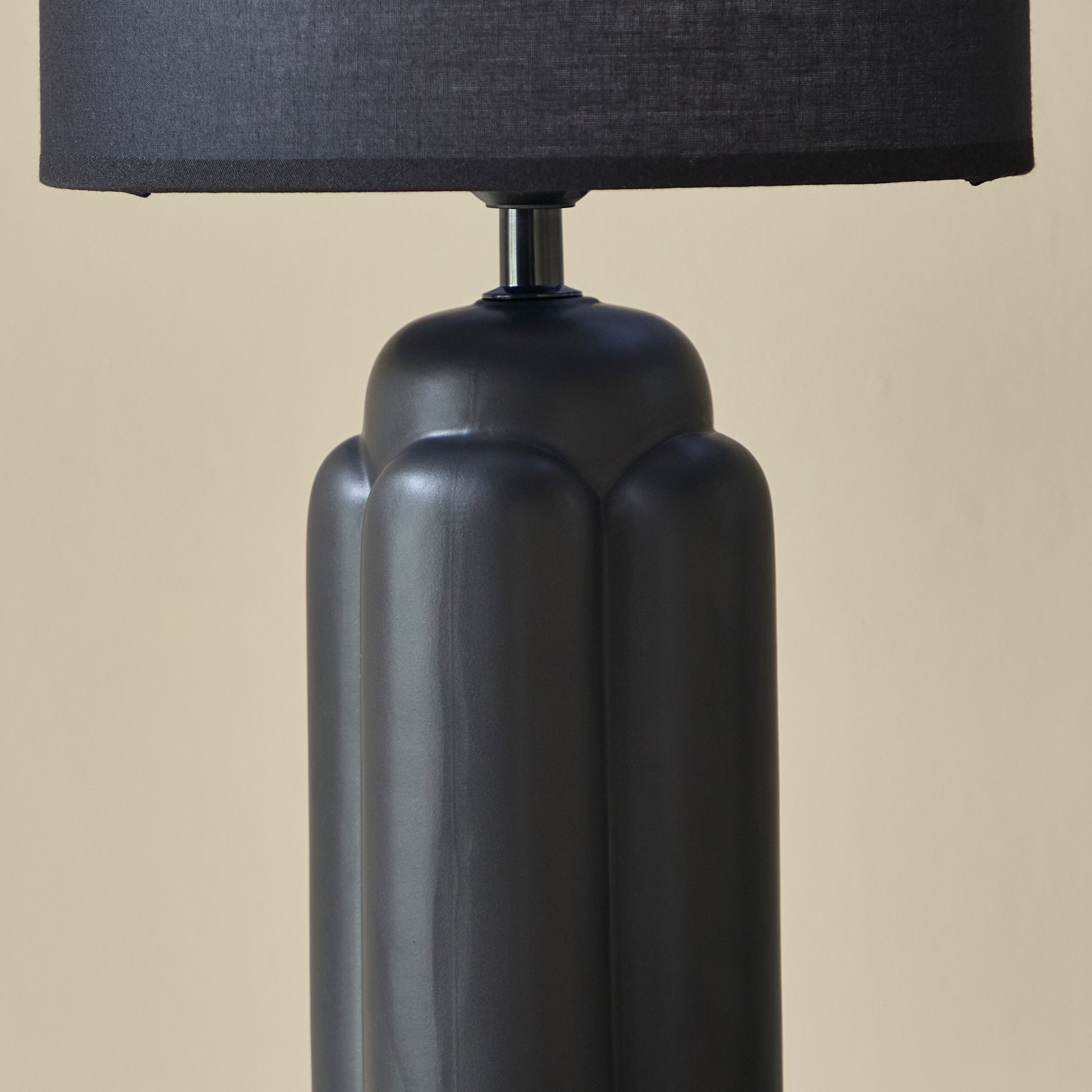 Emzie Ceramic Table Lamp with Shade - 44 cm-hbxlivingroom-lighting-tablelamps-image-3
