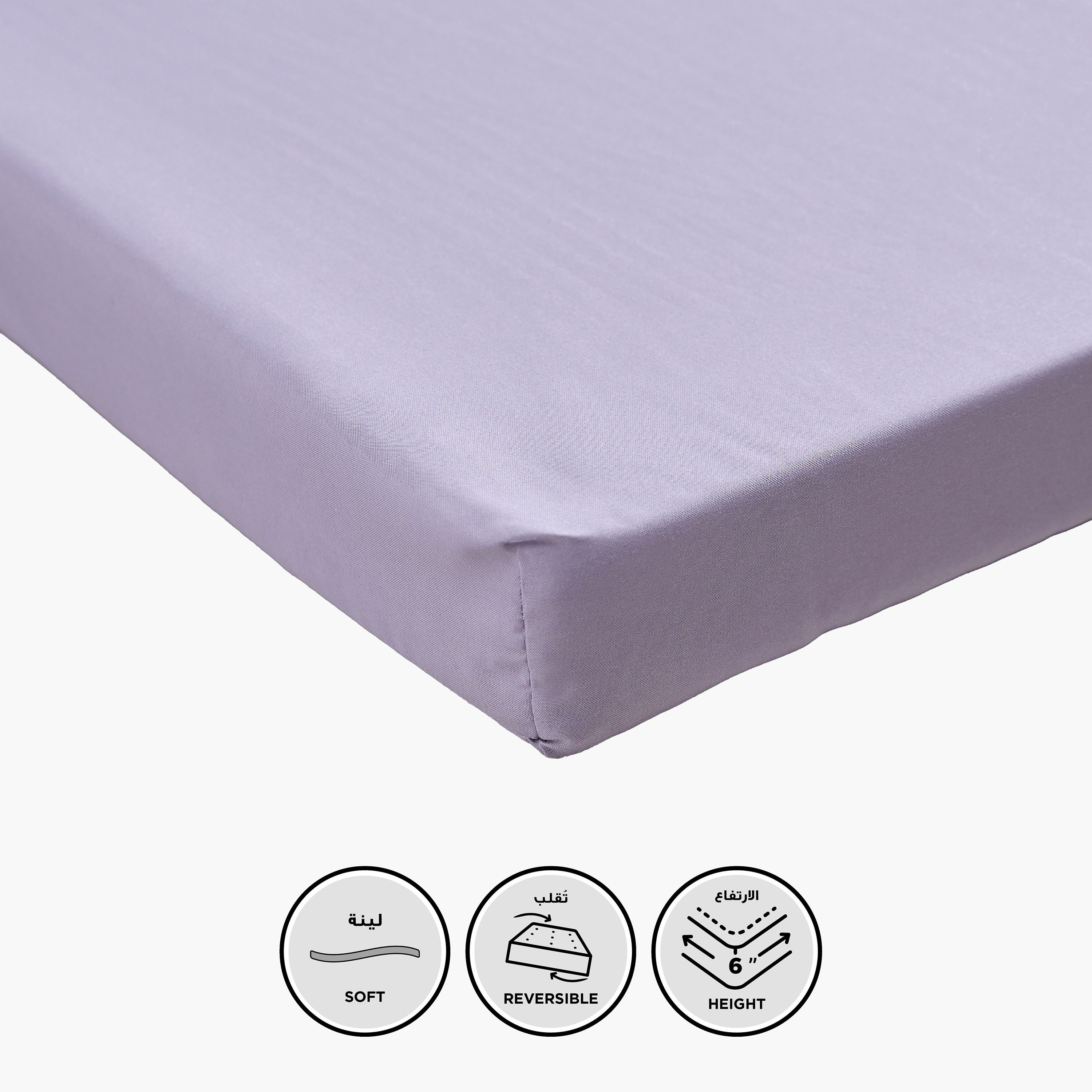 Luno Oslo Trifold Foam Folding Single Mattress - 90x190x6 cm-hbxfurniture-bedroom-mattresses-single-image-1