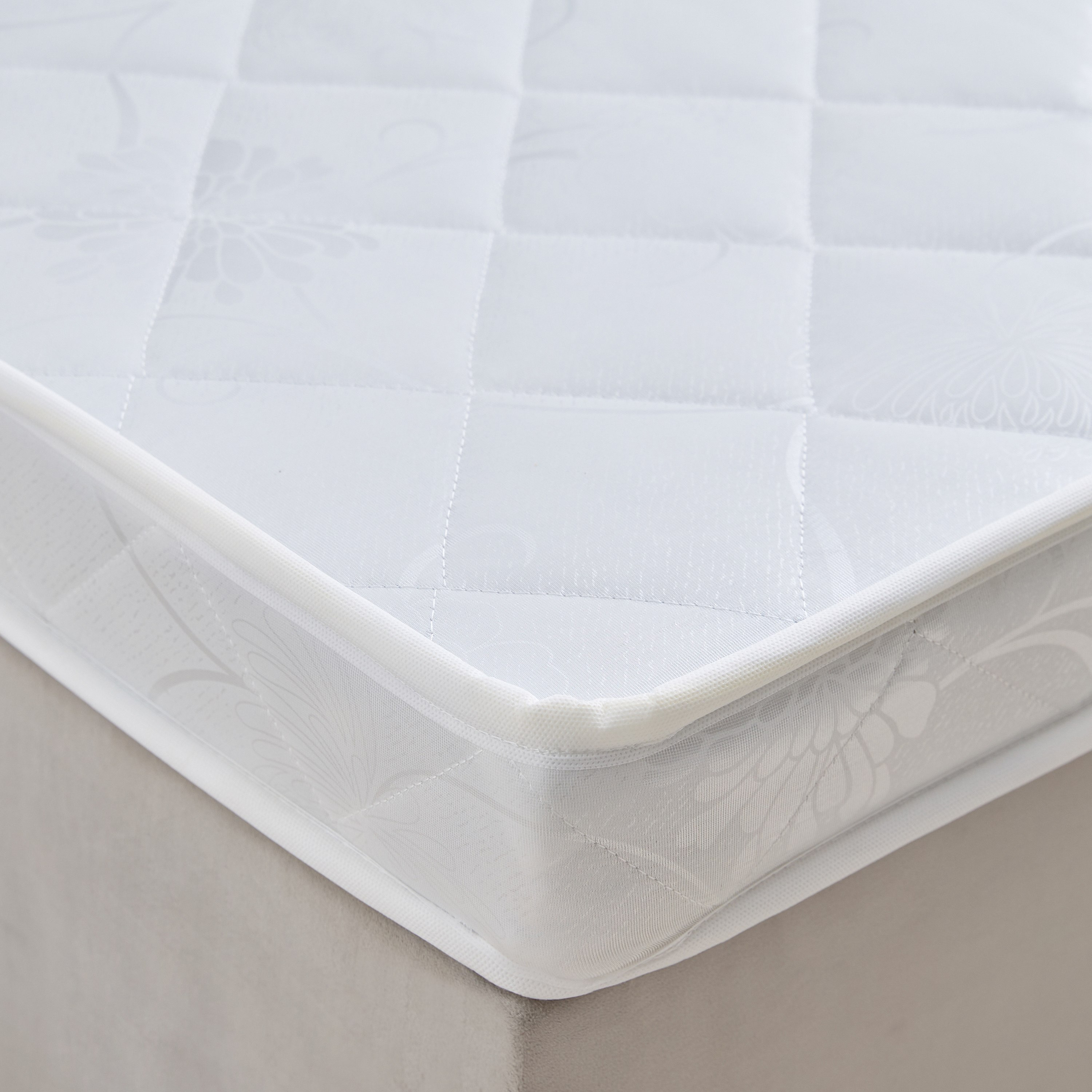 Luno Como Nxt Firm Rebonded Foam Single Mattress - 90x190x7 cm-hbxfurniture-bedroom-mattresses-single-image-2