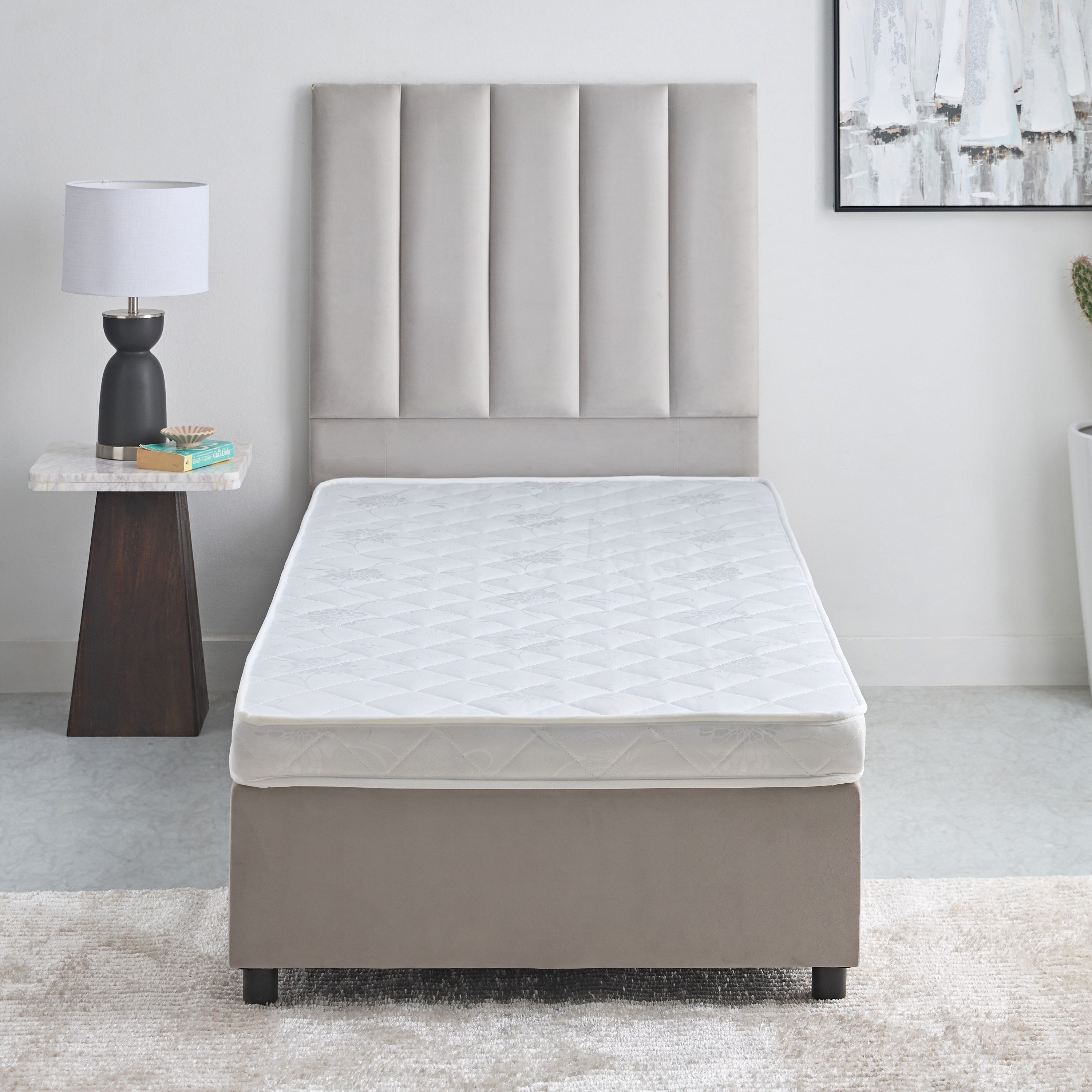 Luno Como Nxt Firm Rebonded Foam Single Mattress - 90x190x7 cm-hbxfurniture-bedroom-mattresses-single-image-5