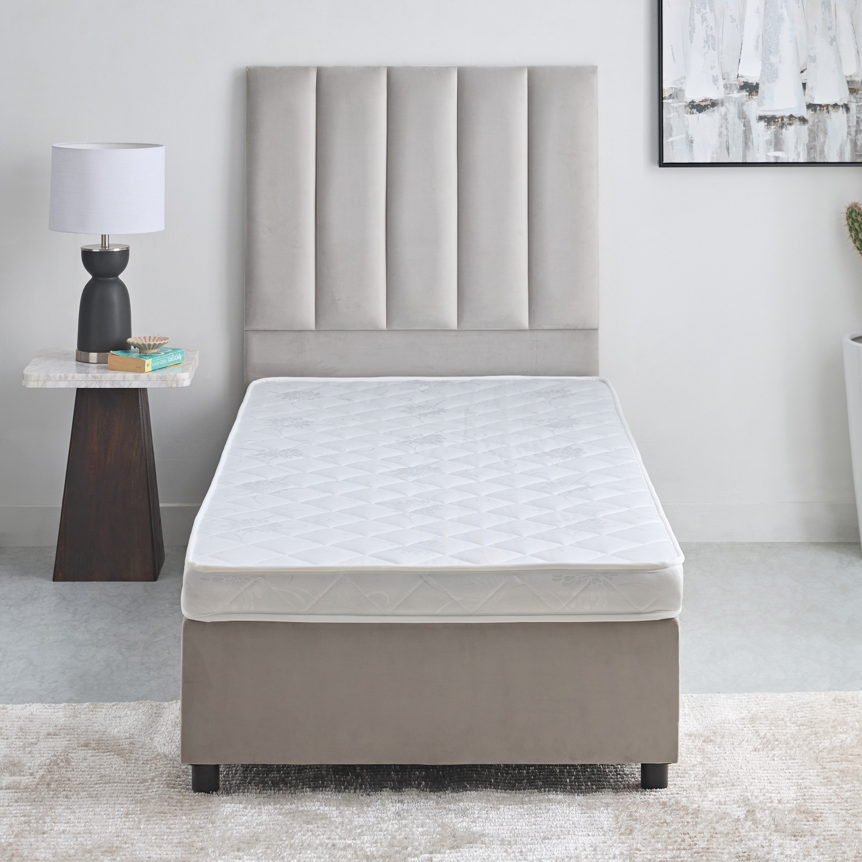 Luno Como Nxt Firm Rebonded Foam Single Mattress - 90x200x7 cm-hbxfurniture-bedroom-mattresses-single-image-5