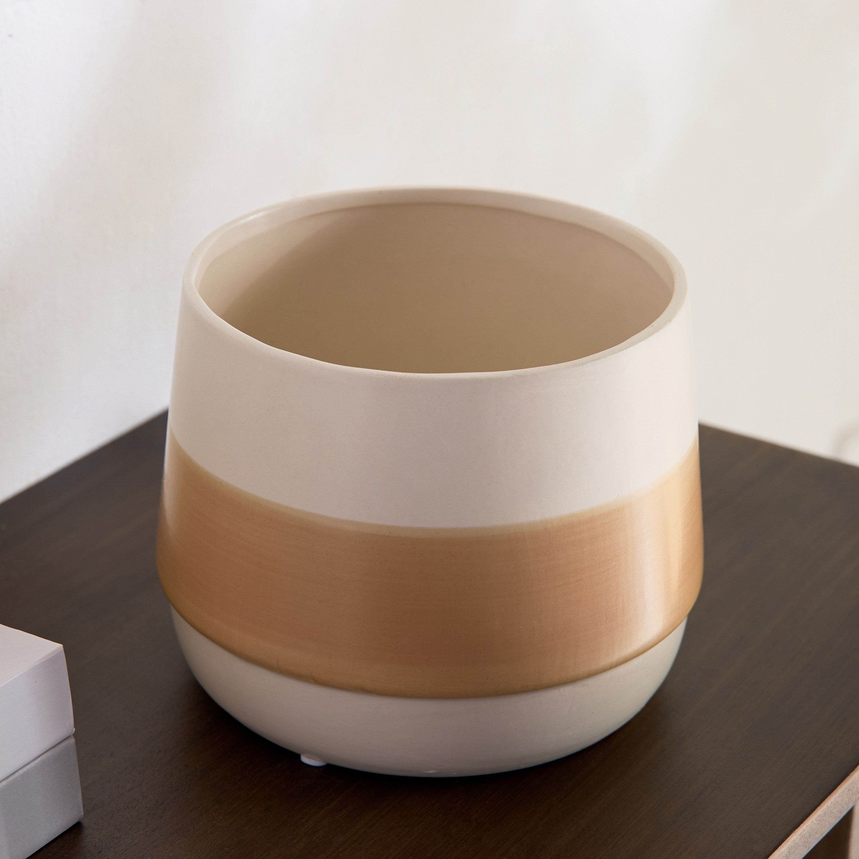 Vesus Dolomite Plant Pot - 18.5x18.5x14.5 cm-PROMO_HB_AE_B1G1_250925-image-2