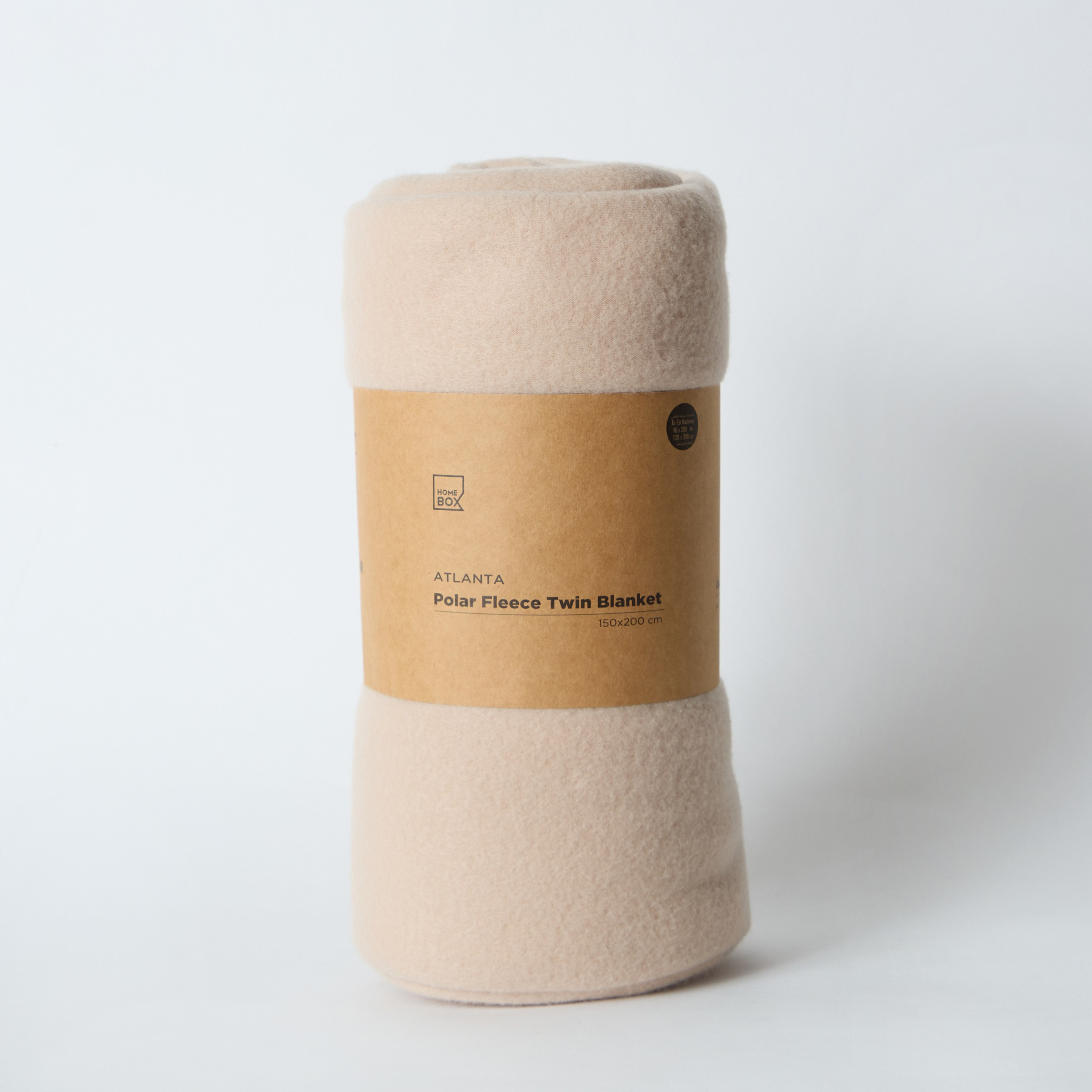 Atlanta Solid Recycled Polar Fleece Twin Blanket - 150x200 cm-hbxhomeware-hbxbedroom-image-7