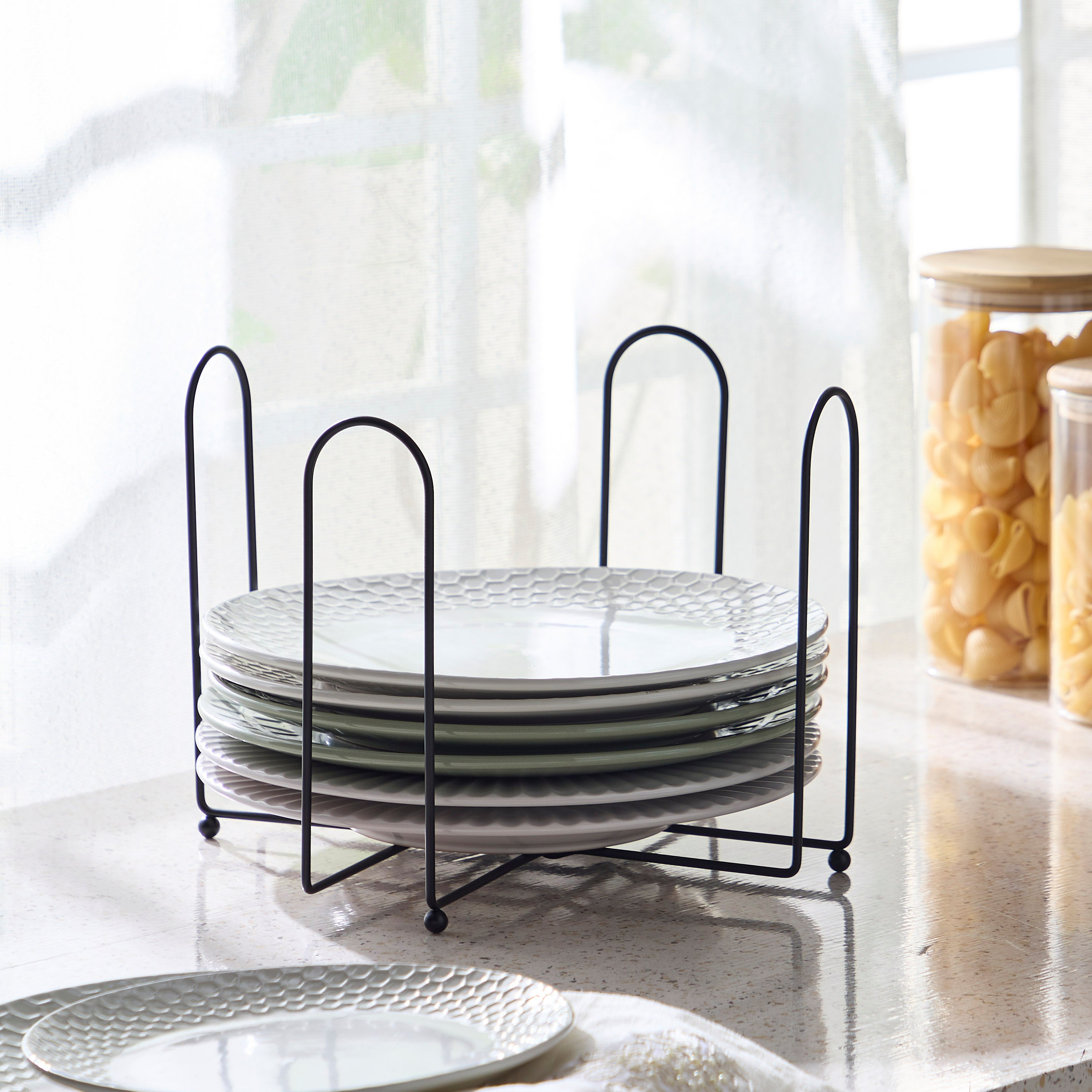 حامل صحون عشاء من إيبوني-hbxkitchen-kitchenware-kitchenaccessories-image-4