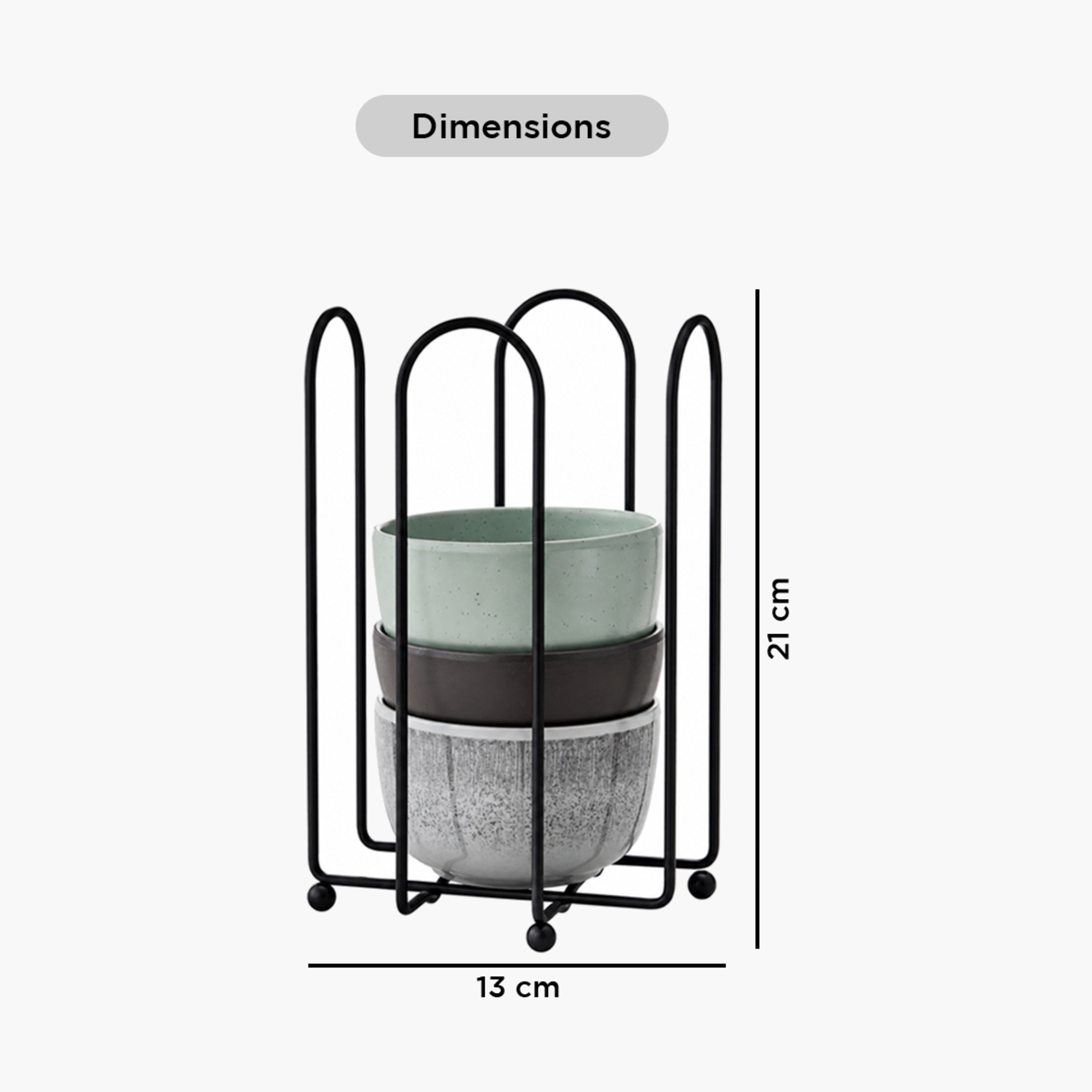 Ebony Small Bowl Holder Rack-hbxkitchen-kitchenware-kitchenaccessories-image-7