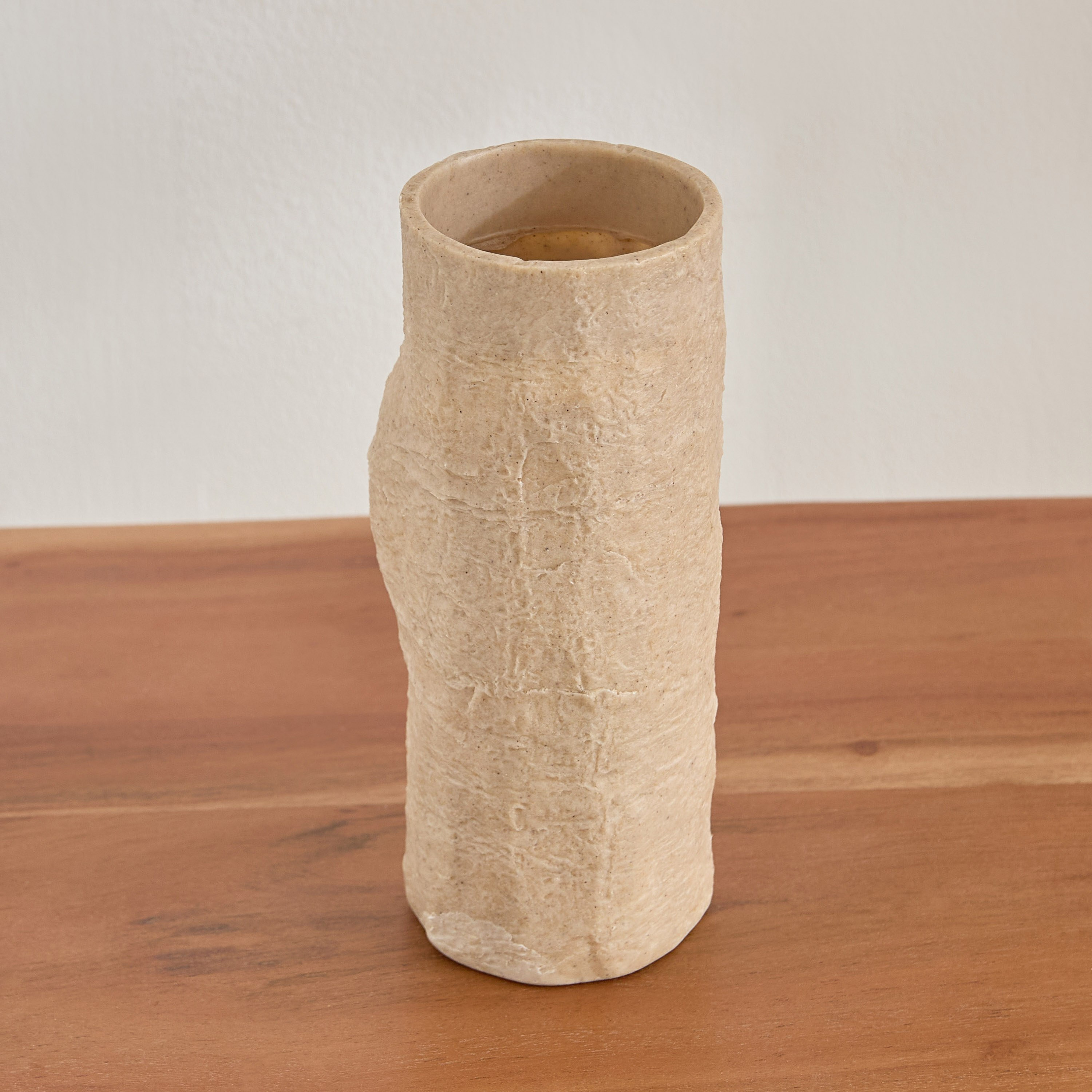 Whyton Travertine Vase - 8.5x7.5x20 cm-hbxbedroom-decorandaccessories-vases-image-2