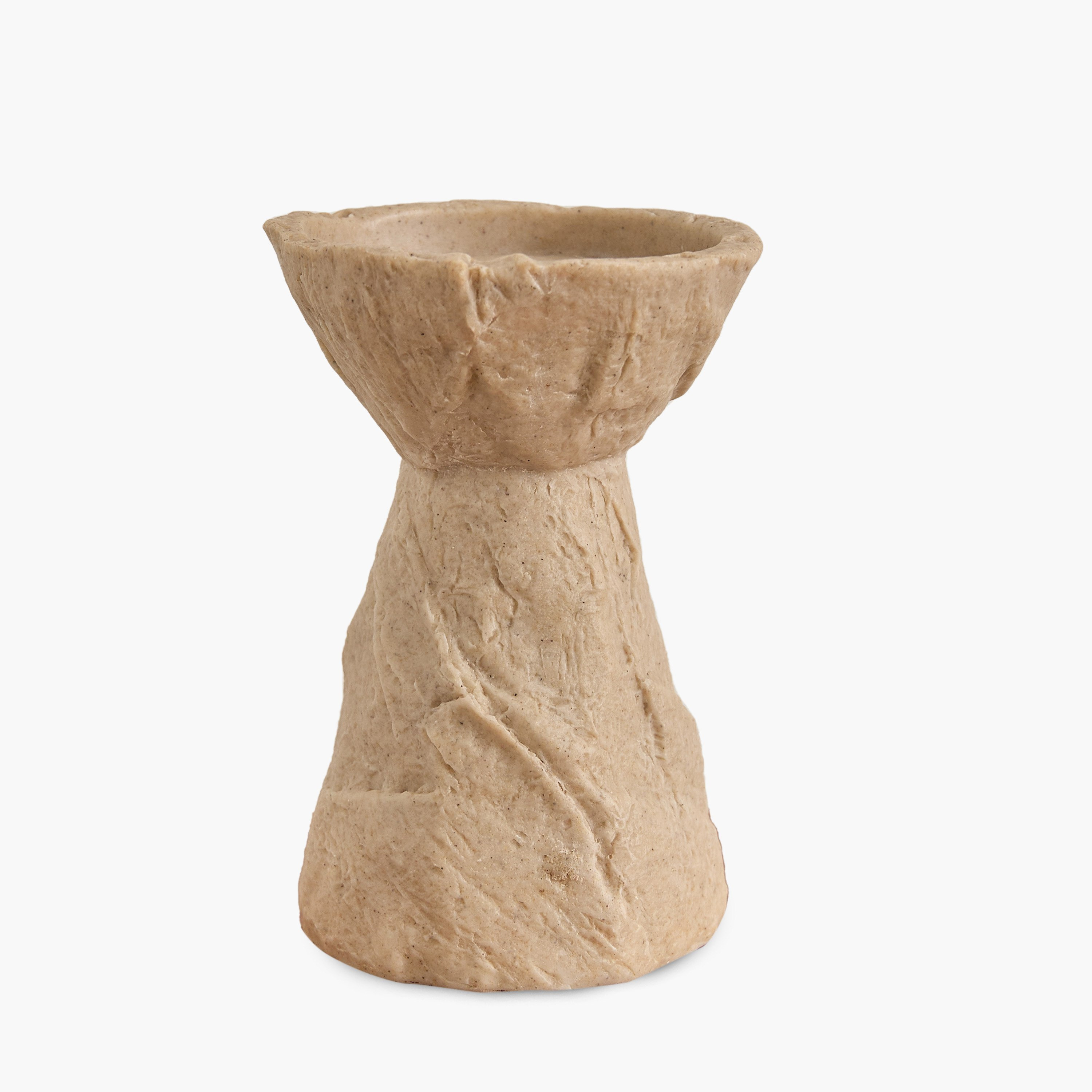 Whyton Travetine Candleholder - 10x10x15 cm-hbxlivingroom-decorandaccessories-candleholders-image-5