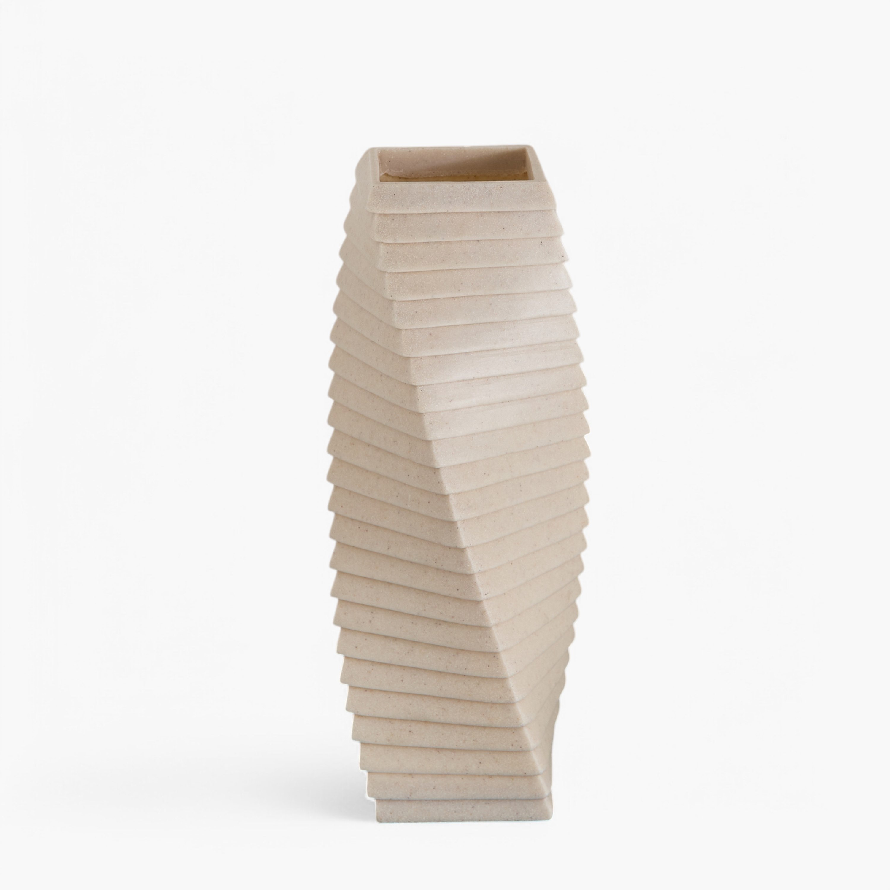 مزهرية مضلعة من سيلتون - 12x12x30 سم-hbxbedroom-decorandaccessories-vases-image-6