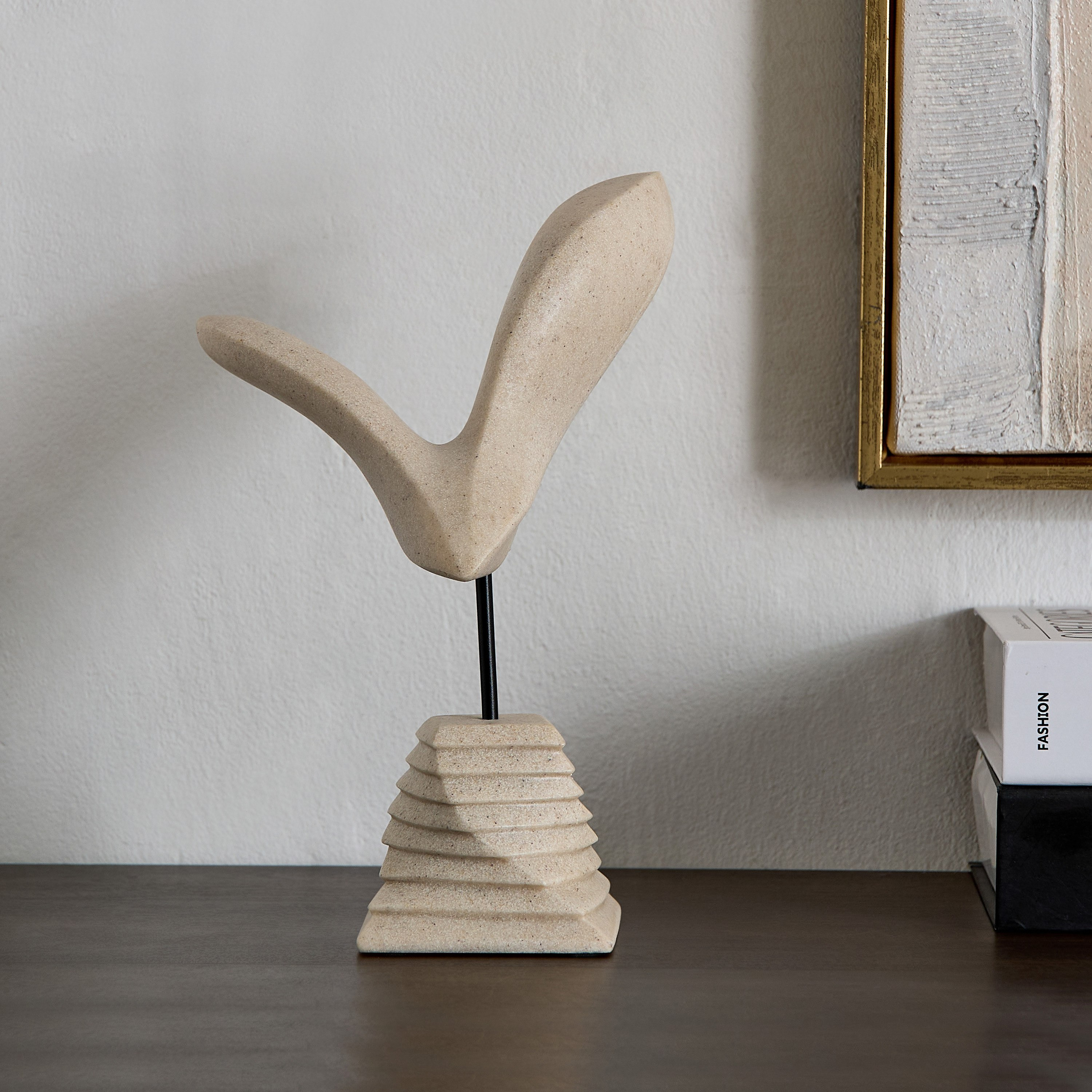 قطعة ديكور مضلعة من سيلتون - 21x8x14 سم-hbxhomeware-homedecor-figurinesandornaments-image-1