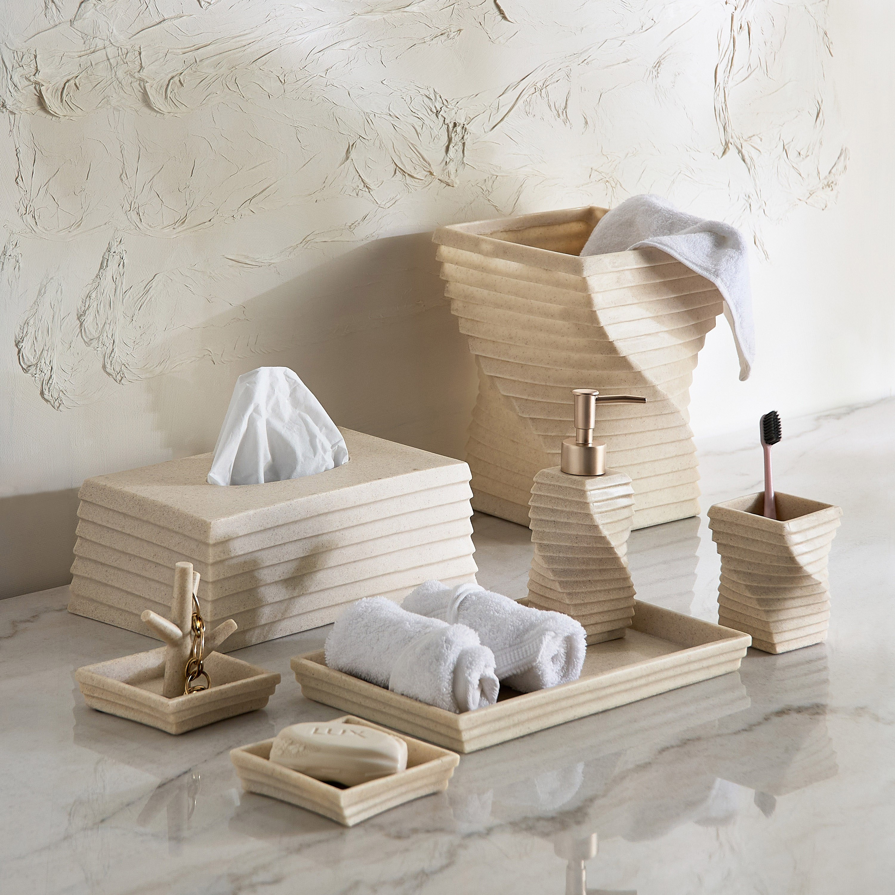 Silton Resin Jewelry Holder 12x8x9  cm-hbxbedroom-bedroomaccessories-jewelleryboxesandholders-image-5