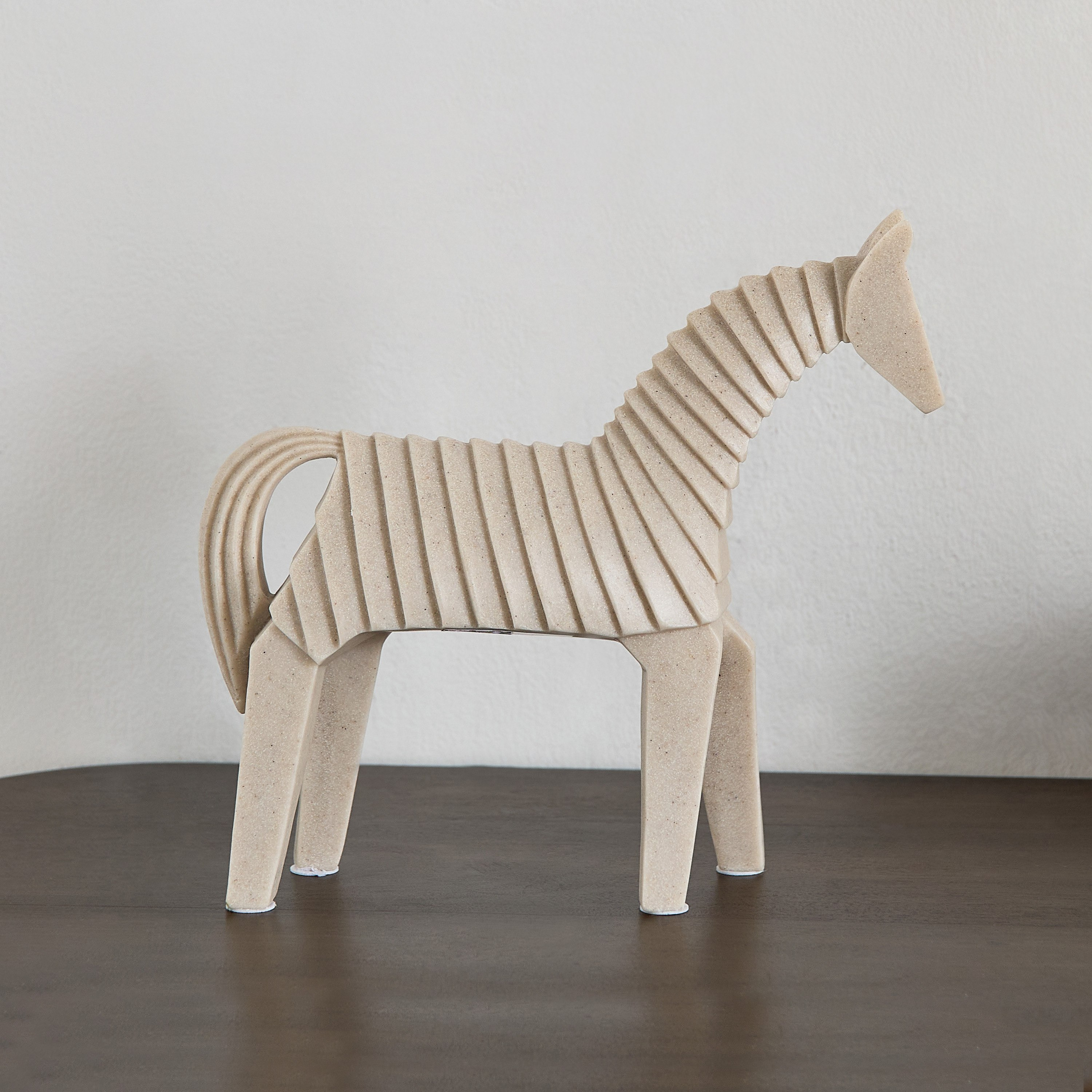 Silton Stripes Horse Accent - 24x6.5x22 cm-hbxhomeware-homedecor-figurinesandornaments-image-2