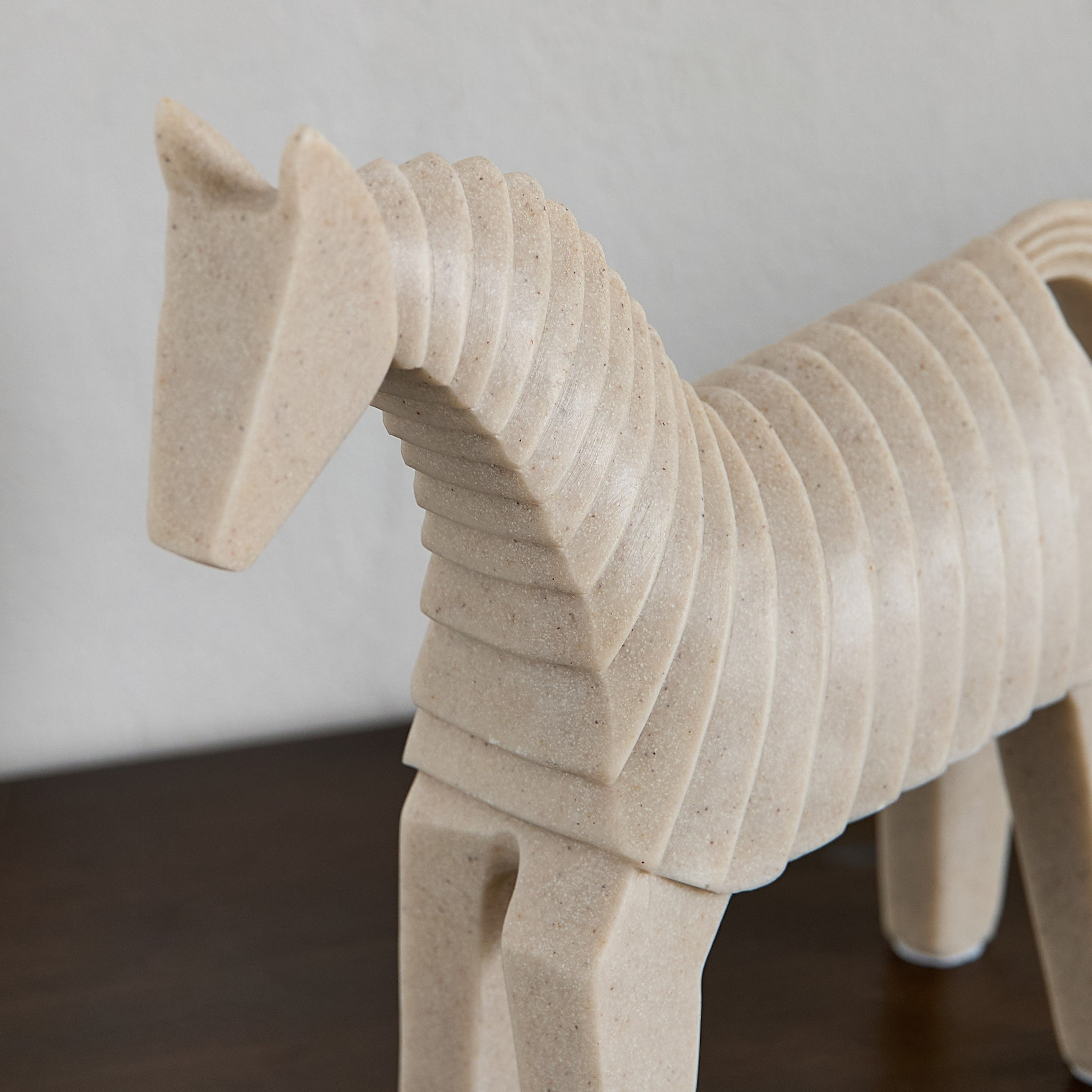 Silton Stripes Horse Accent - 24x6.5x22 cm-hbxhomeware-homedecor-figurinesandornaments-image-3