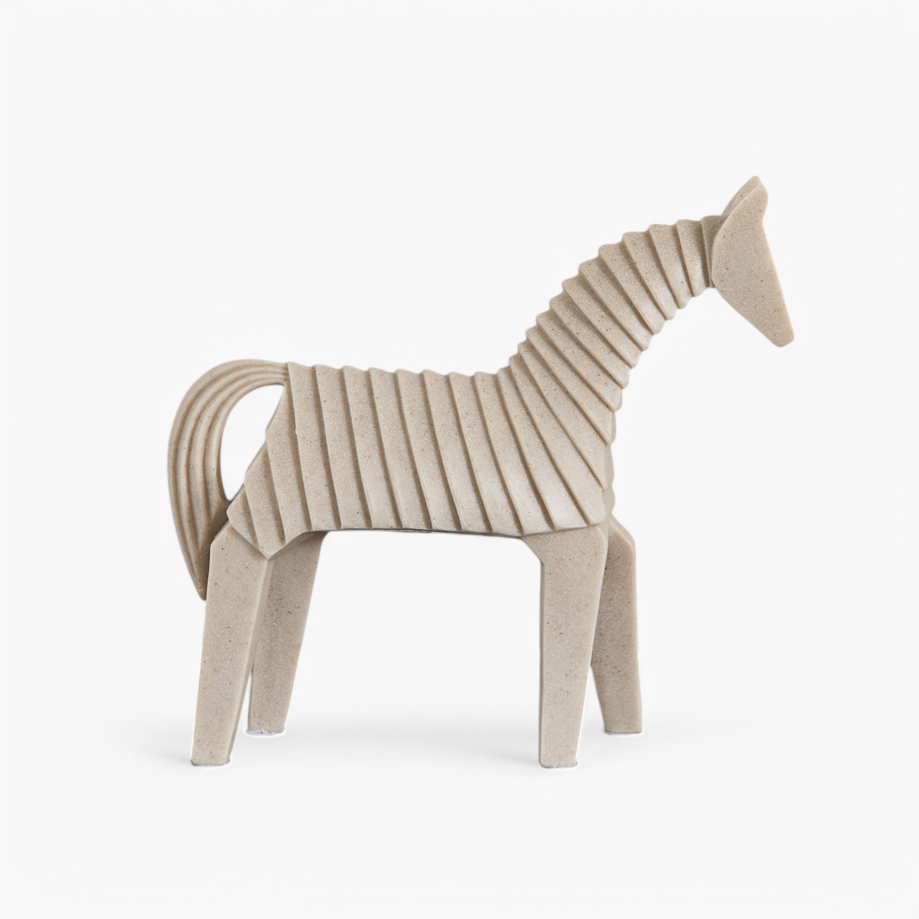 Silton Stripes Horse Accent - 24x6.5x22 cm-hbxhomeware-homedecor-figurinesandornaments-image-5