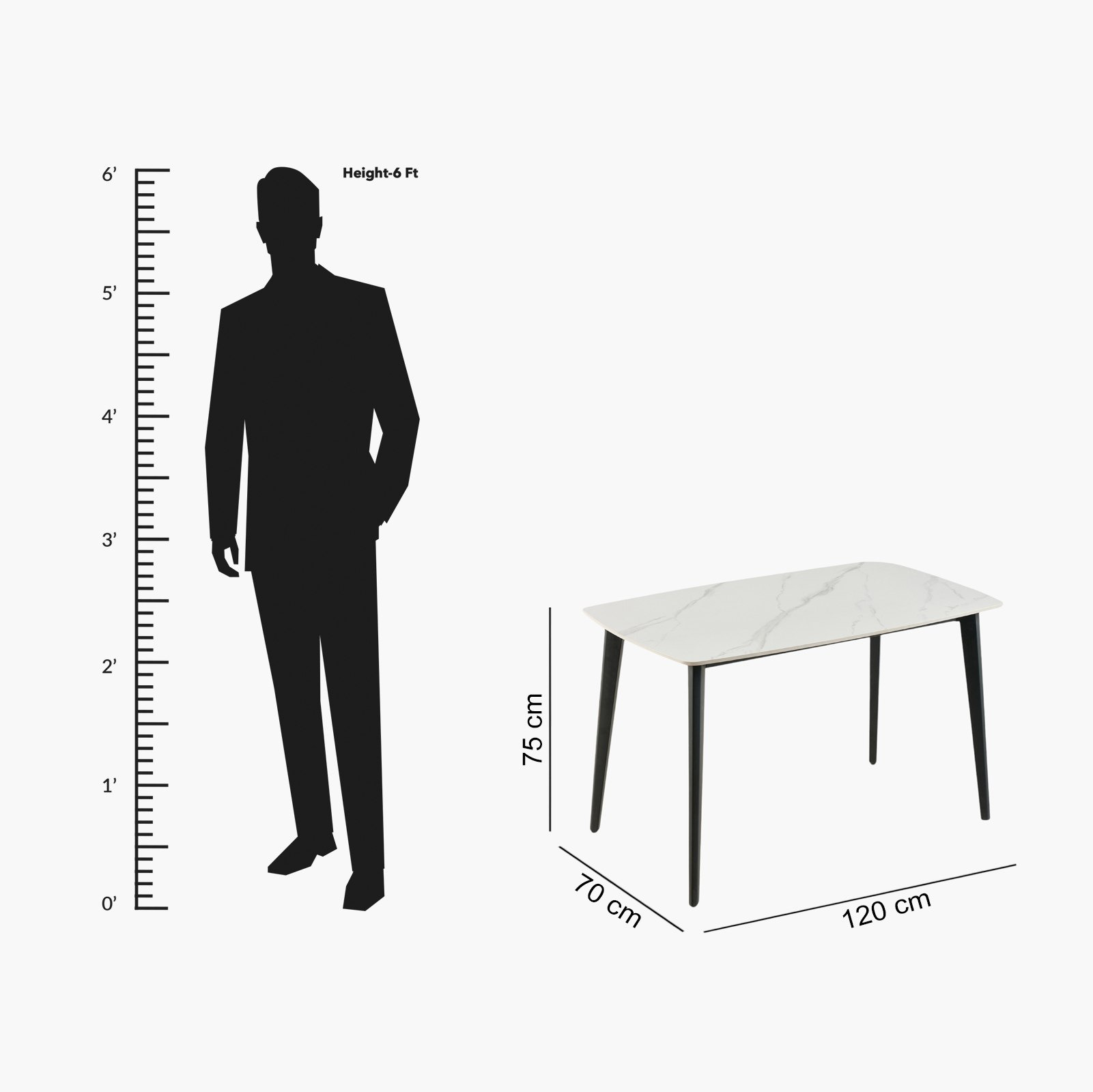 طقم سفرة 4 مقاعد بسطح من الحجر الملبد من أوسيس-hbxfurniture-diningtablesandsets-diningtables-fourseater-image-10