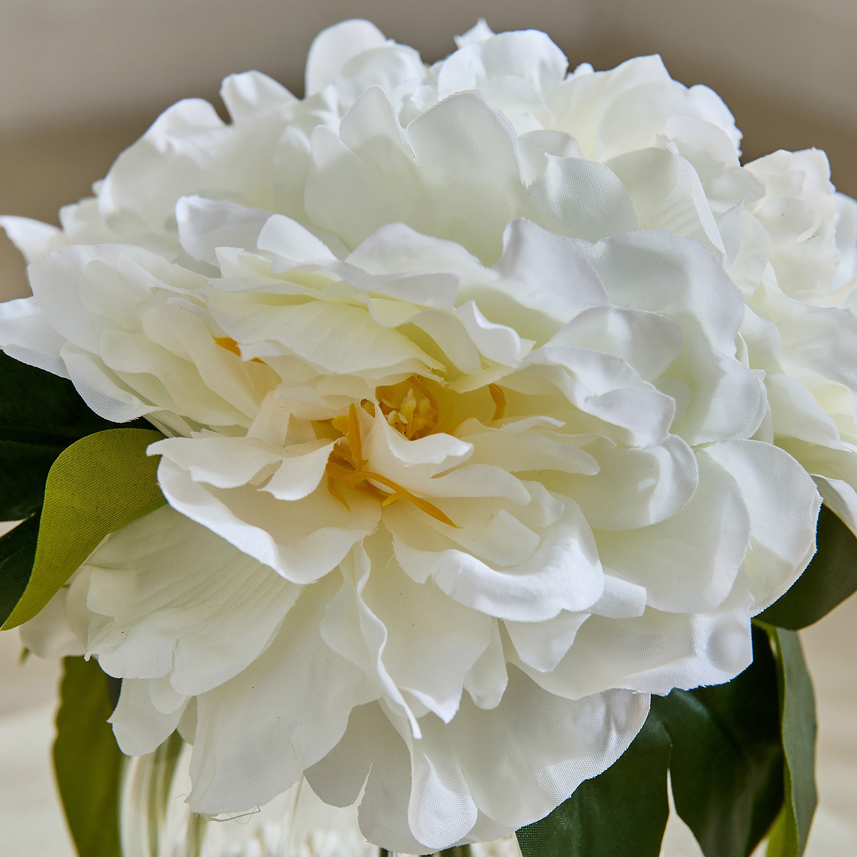 Areos Peony Flower Arrangement with Glass Pot - 28x28x18 cm-PROMO_HB_AE_B1G1_250925-image-2