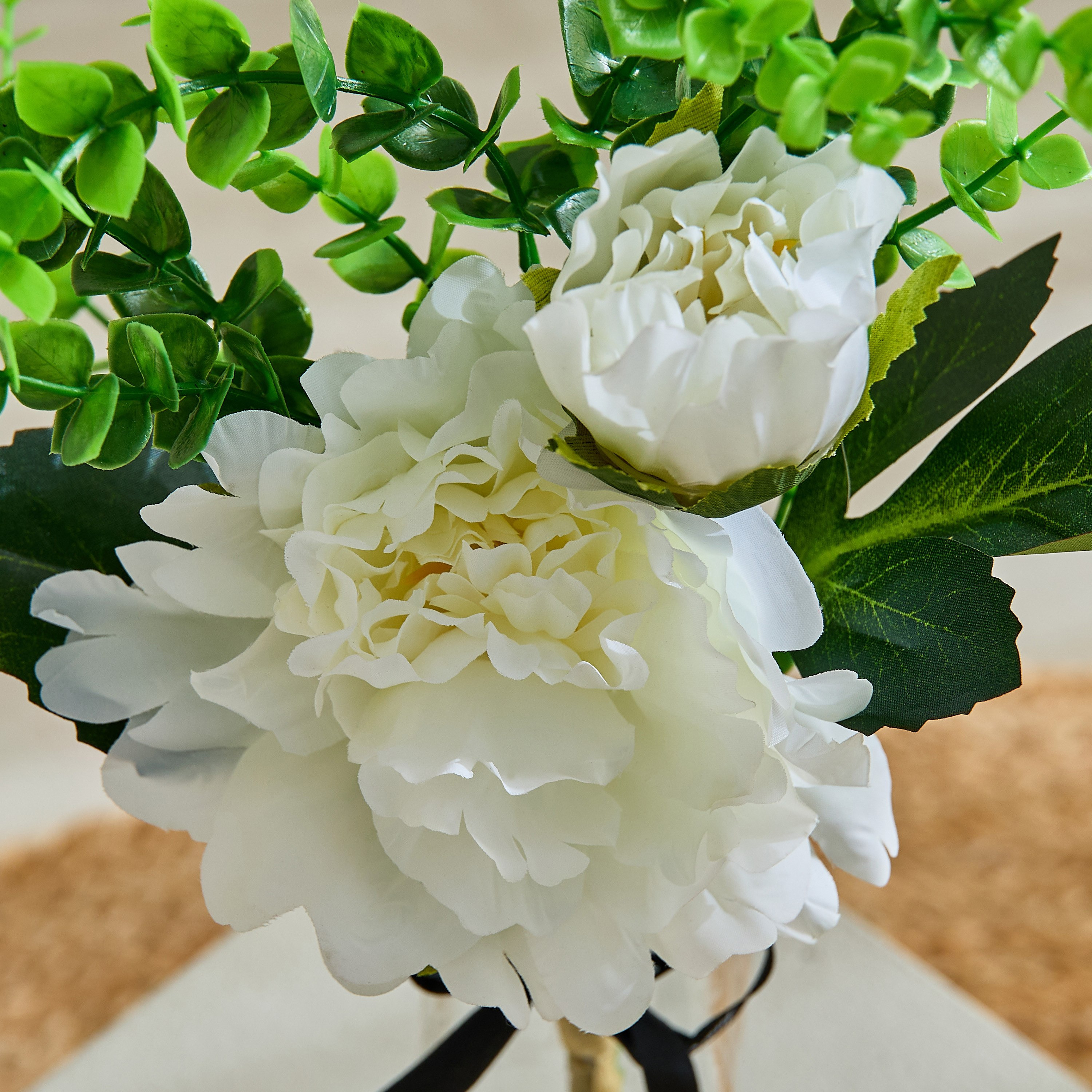 Areos Flower Arrangement in Glass Vase - 36 cm-PROMO_HB_AE_B1G1_250925-image-2