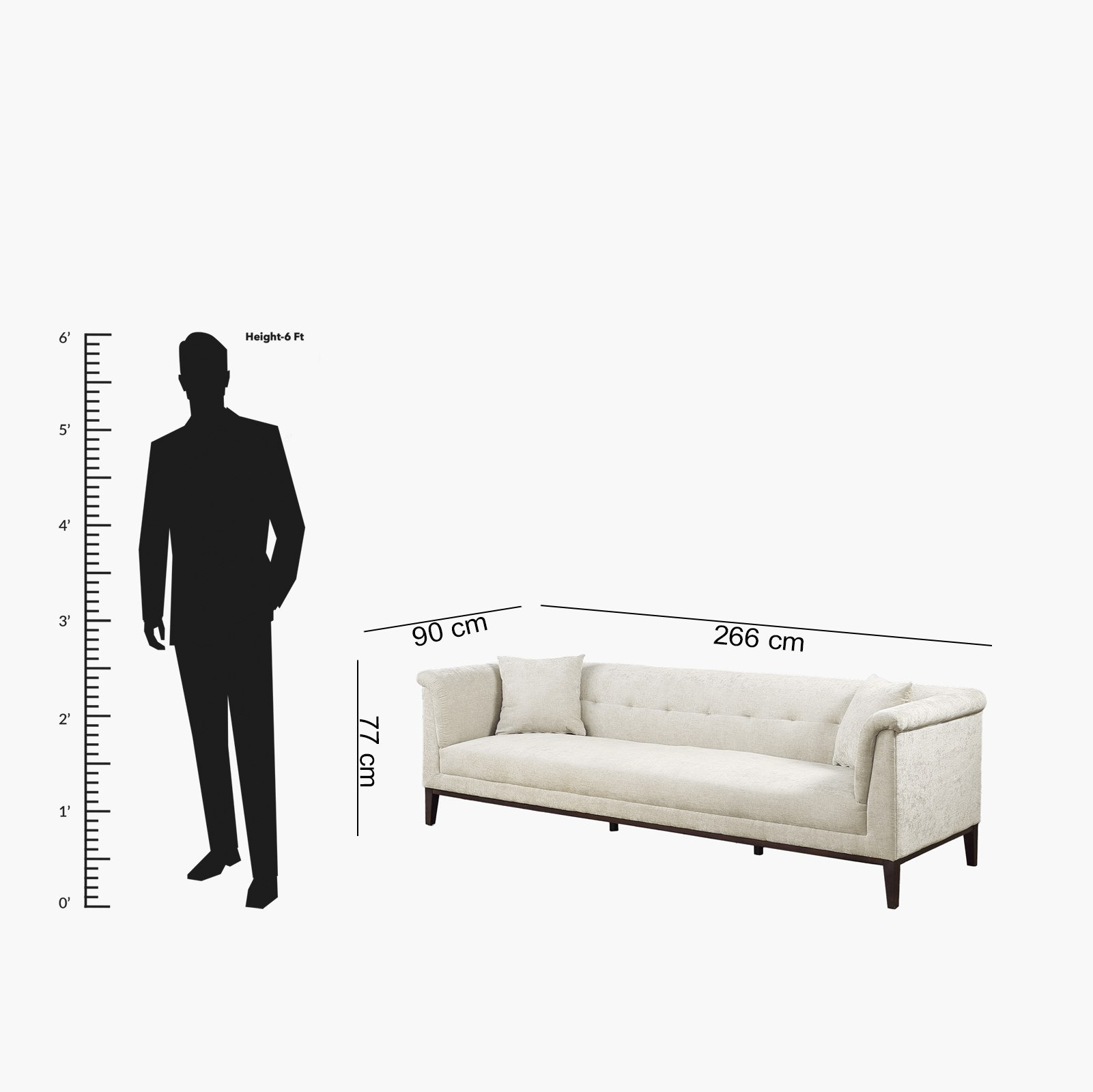 Anniston 4-Seater Fabric Sofa with 2 Cushions-hbxlivingroom-sofasandarmchairs-sofas-image-12