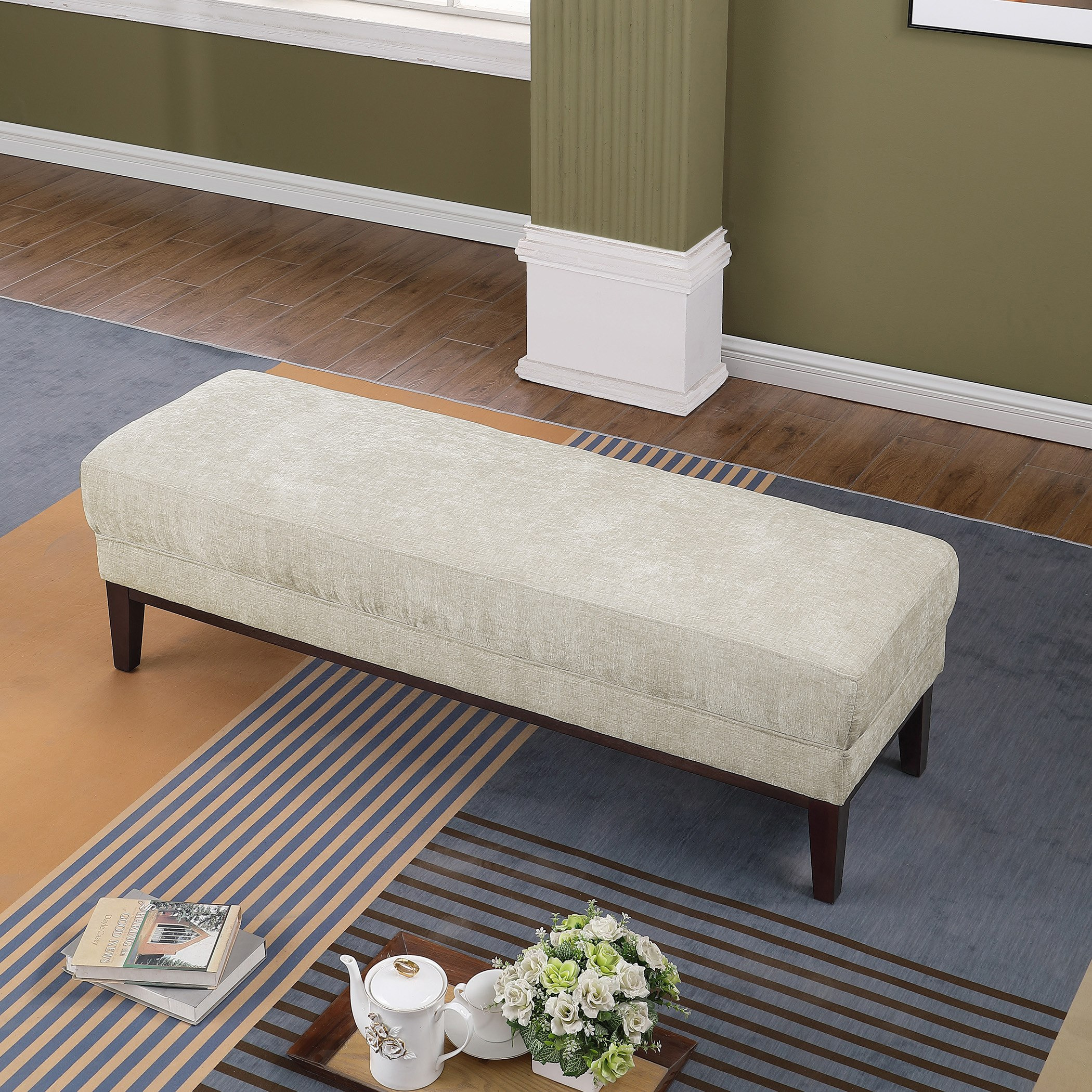 Anniston 2-Seater Fabric Bench-hbxfurniture-sofasandarmchairs-benches-image-3