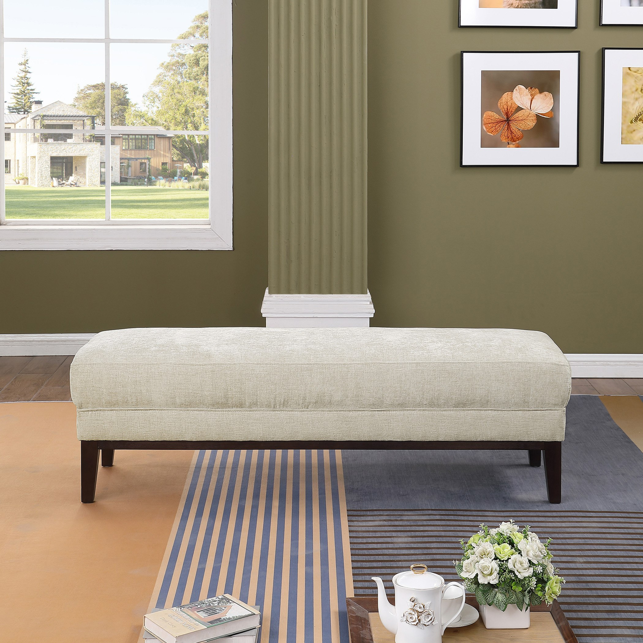Anniston 2-Seater Fabric Bench-hbxfurniture-sofasandarmchairs-benches-image-2