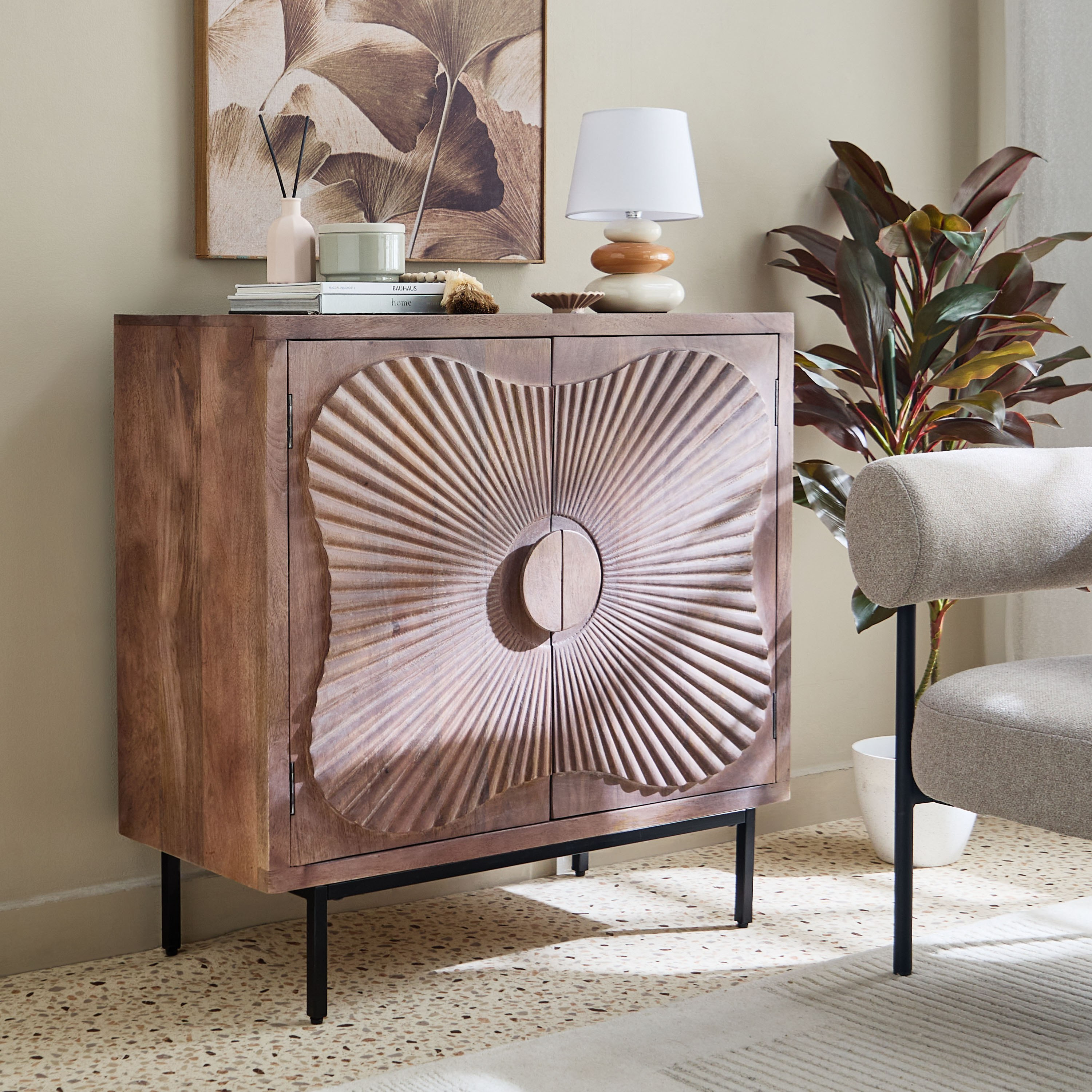 Cavon Olga Carved 2-Door Solid Wood Buffet-hbxfurniture-diningroom-buffetsandsideboards-image-7