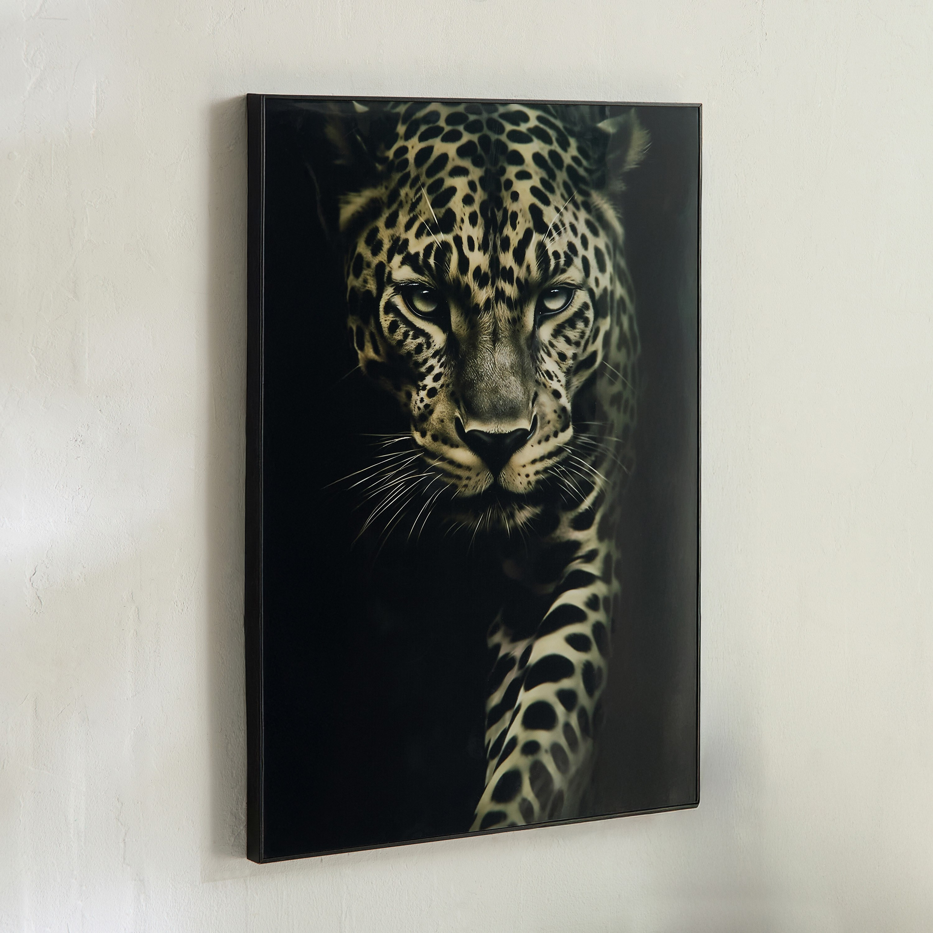 لوحة مؤطرة لصورة حيوان أودين من سايبرس - 50x70x2.5 سم-hbxdiningroom-walldecor-wallart-image-2