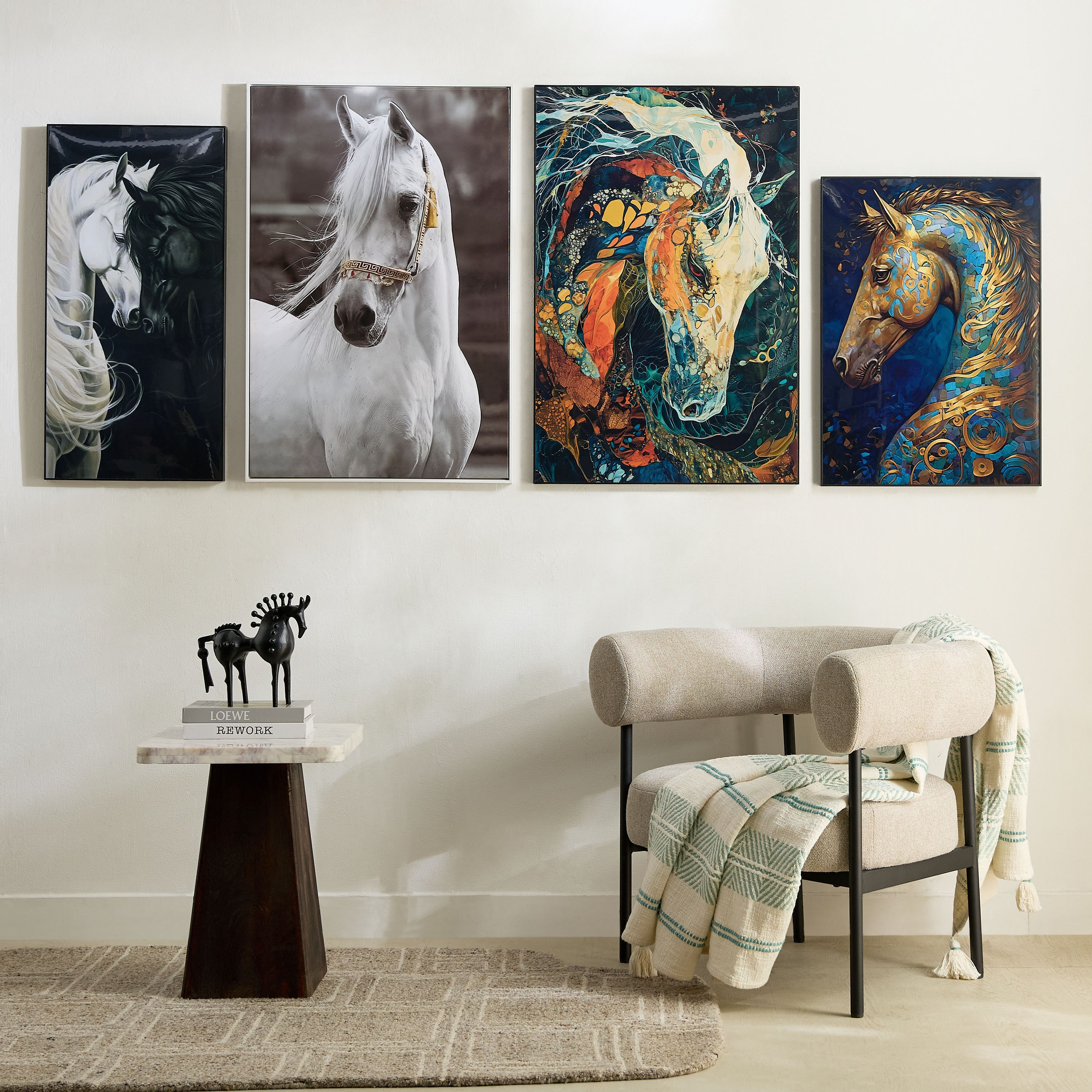 Cyprus Odean Framed Picture with ABS High Gloss Surface - 60x90x2.5 cm-hbxdiningroom-walldecor-wallart-image-5