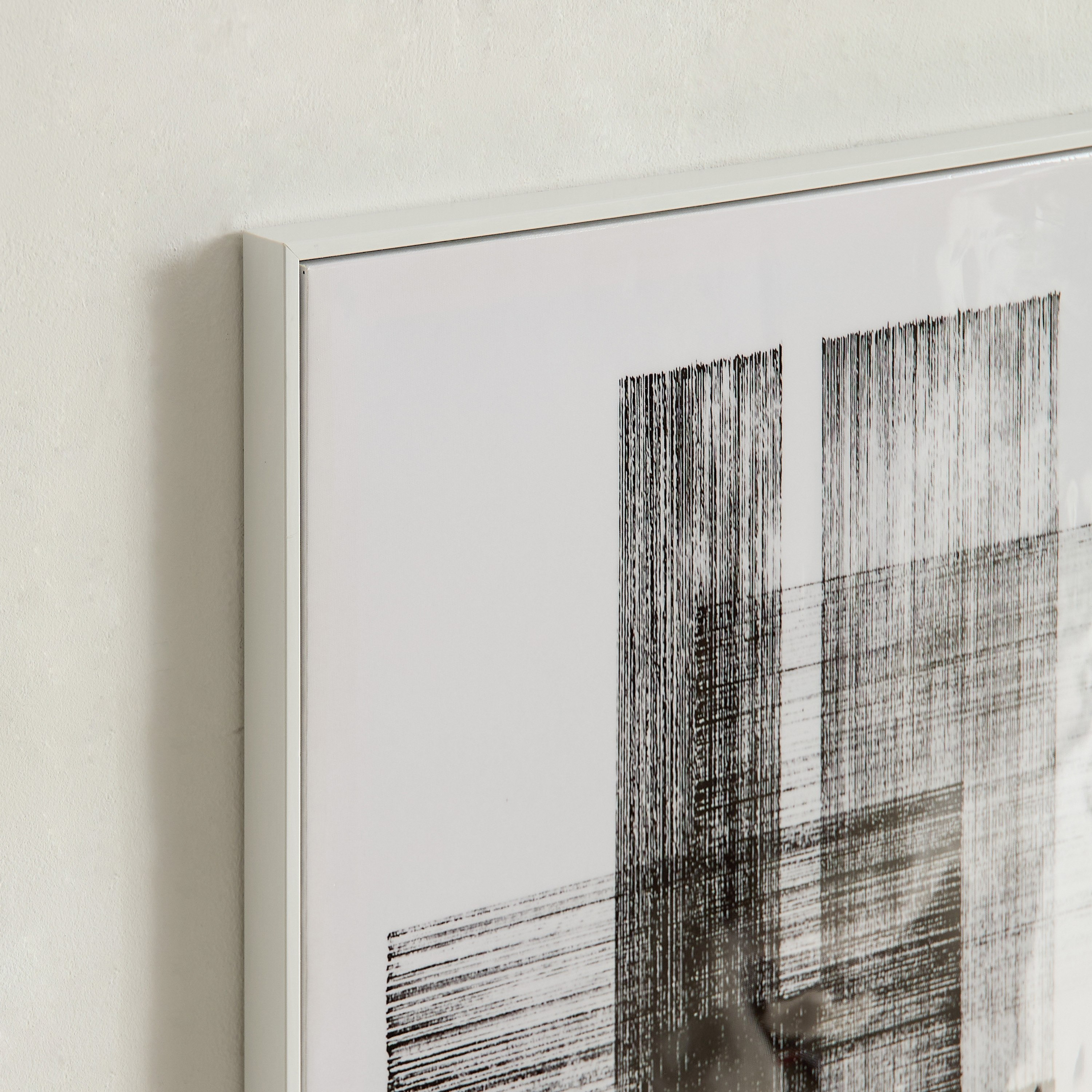 Cyprus Odean Abstract Framed Canvas with ABS High Gloss Surface - 50x70x2.8 cm-hbxdiningroom-walldecor-wallart-image-4