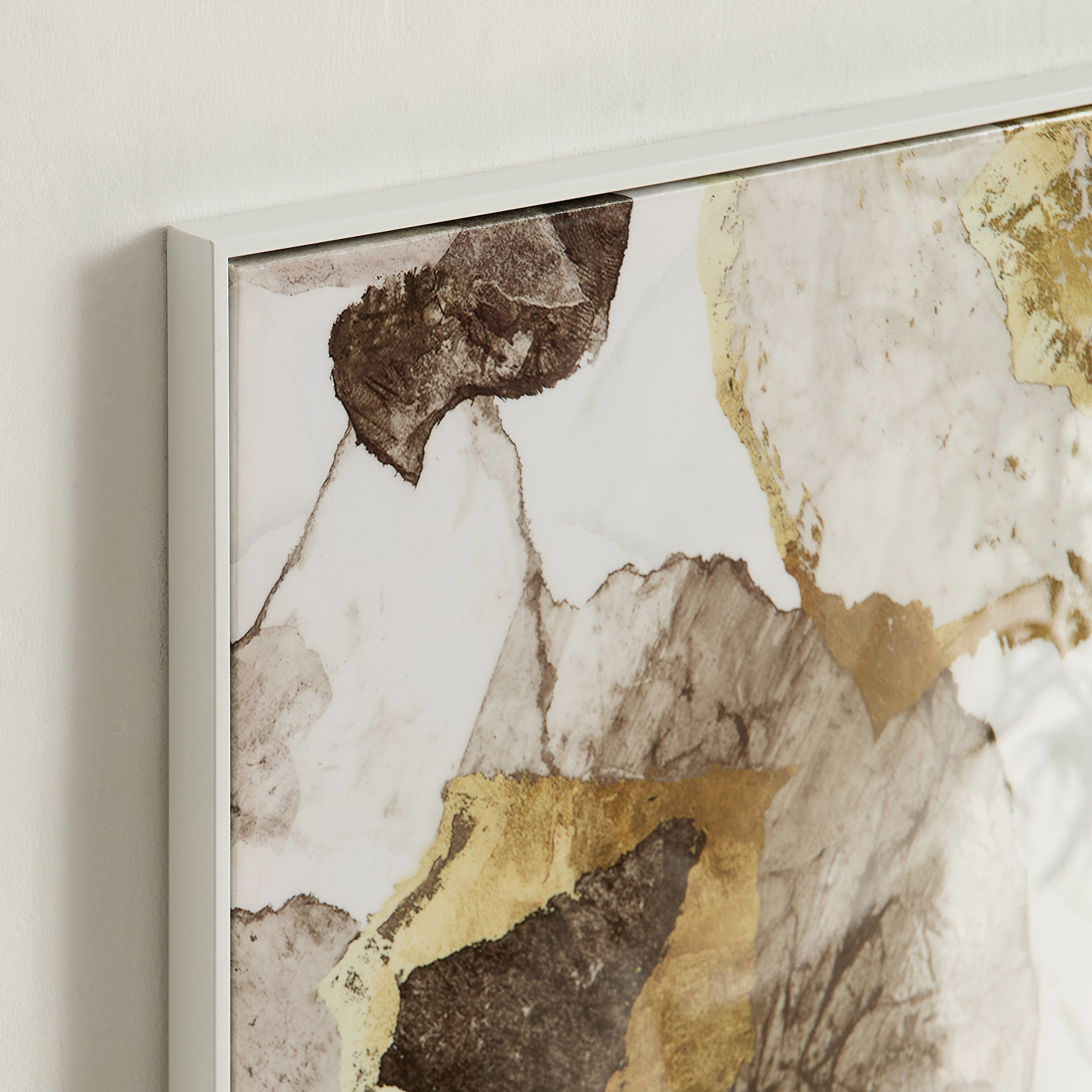 Cyprus Odean Texture Framed Canvas with ABS High Gloss Surface - 50x70x2.8 cm-hbxdiningroom-walldecor-wallart-image-4