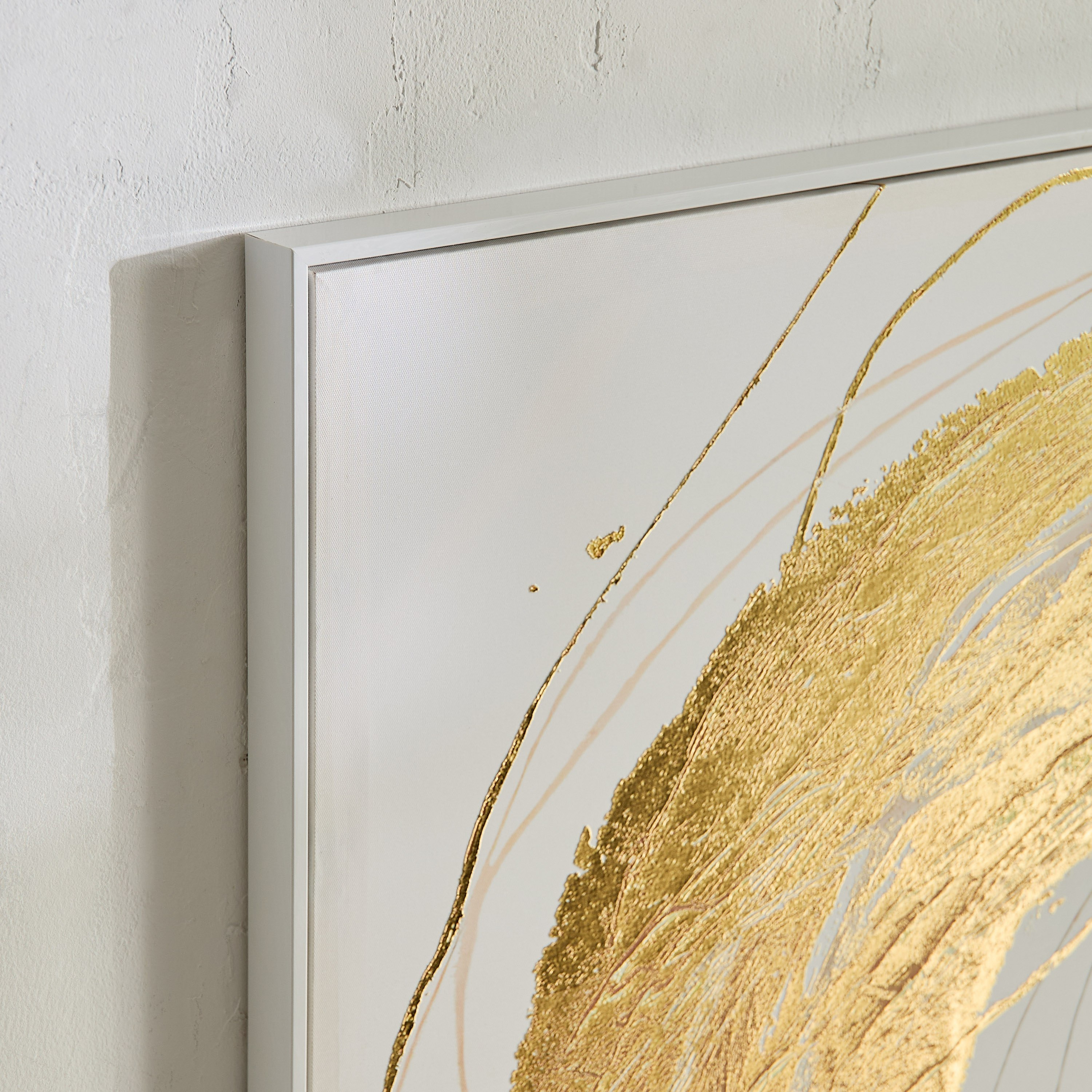 صورة مؤطرة تجريدية مع جذور ورقائق معدنية أوديان من قبرص - 60x90x2.8 سم-hbxdiningroom-walldecor-wallart-image-4