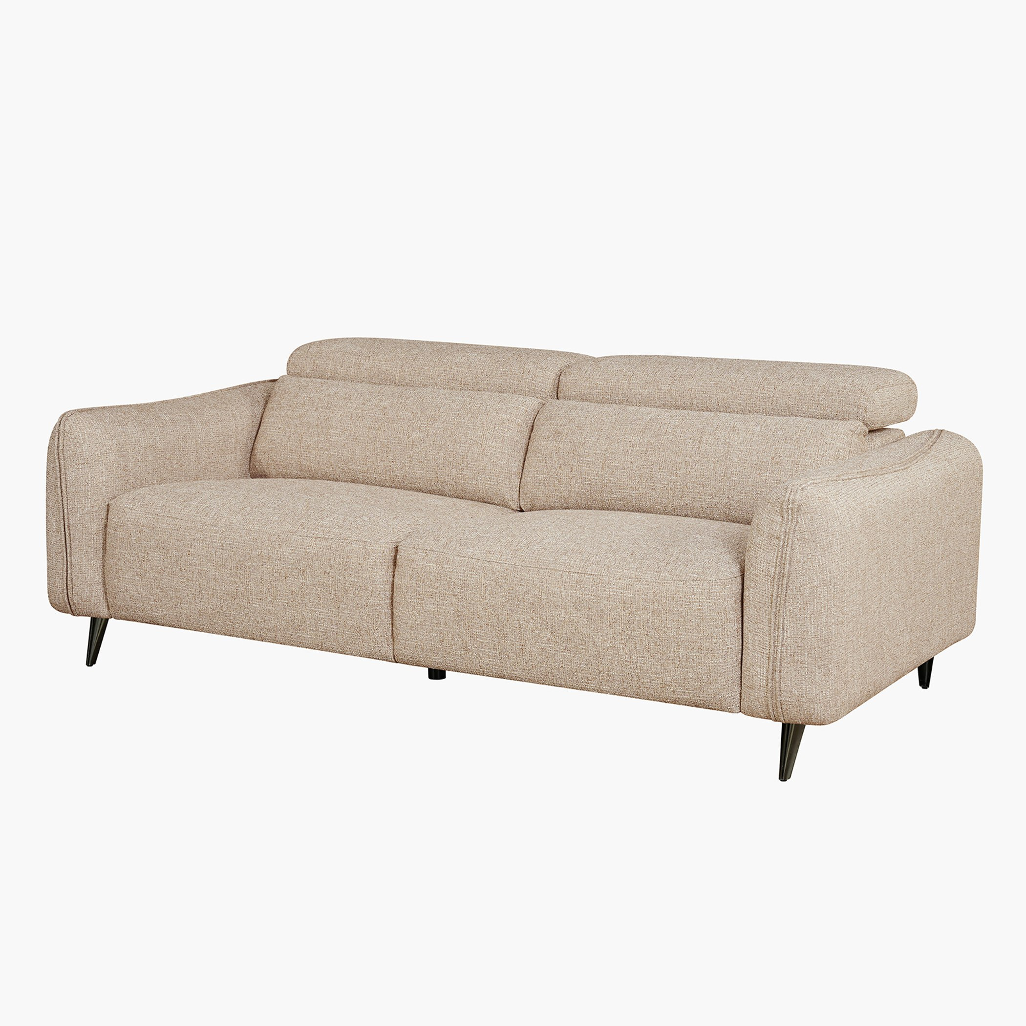 Wellington 3-Seater Fabric Sofa with Adjustable Headrest-hbxlivingroom-sofasandarmchairs-sofas-image-5